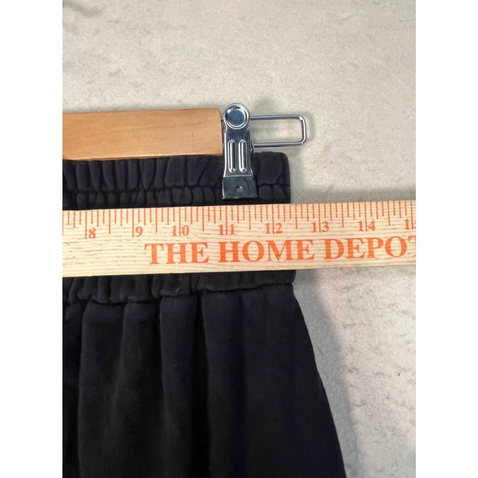 Talentless Talentless Pants Black XS Cotton Elastic Waist Wide Leg Flared Sweatpants Women XS Size 26" / US 2 / IT 38 - 4 Thumbnail