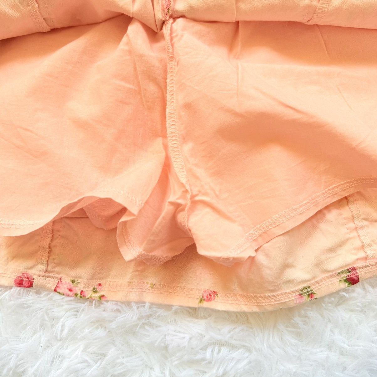 LIZ LISA Liz Lisa floral skirt shorts flowers Gal Japan pink Lolita Size 26" / US 2 / IT 38 - 5 Thumbnail