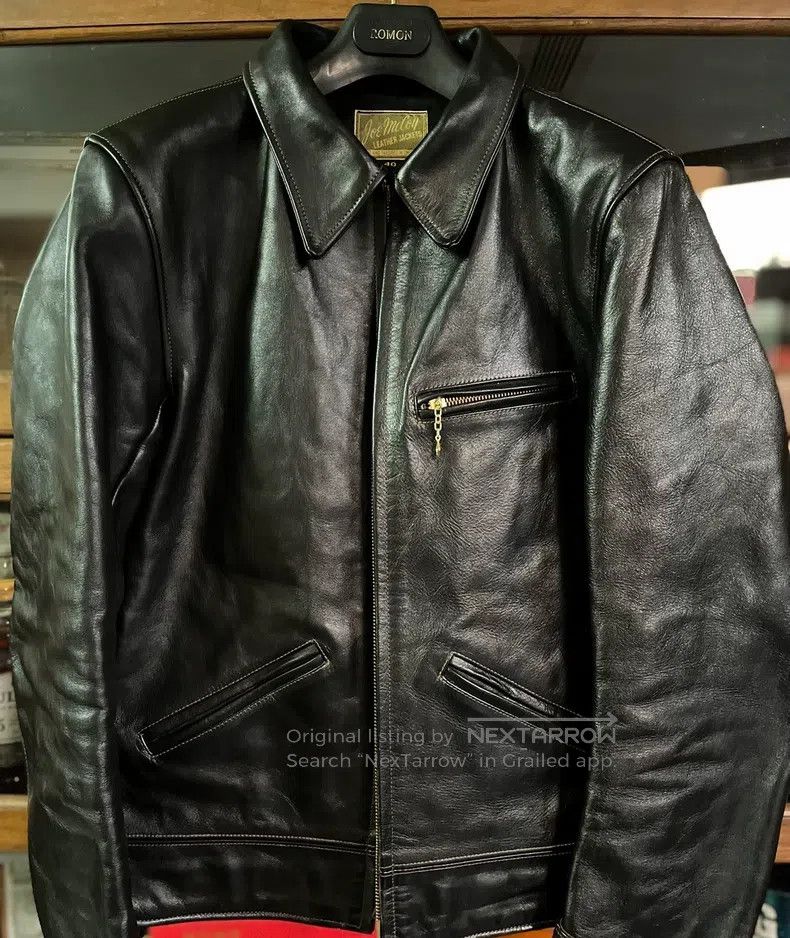 The Real McCoy's The Real McCoys 1940s 1930s Biker Jacket Size US XXS / EU 40 - 2 Thumbnail