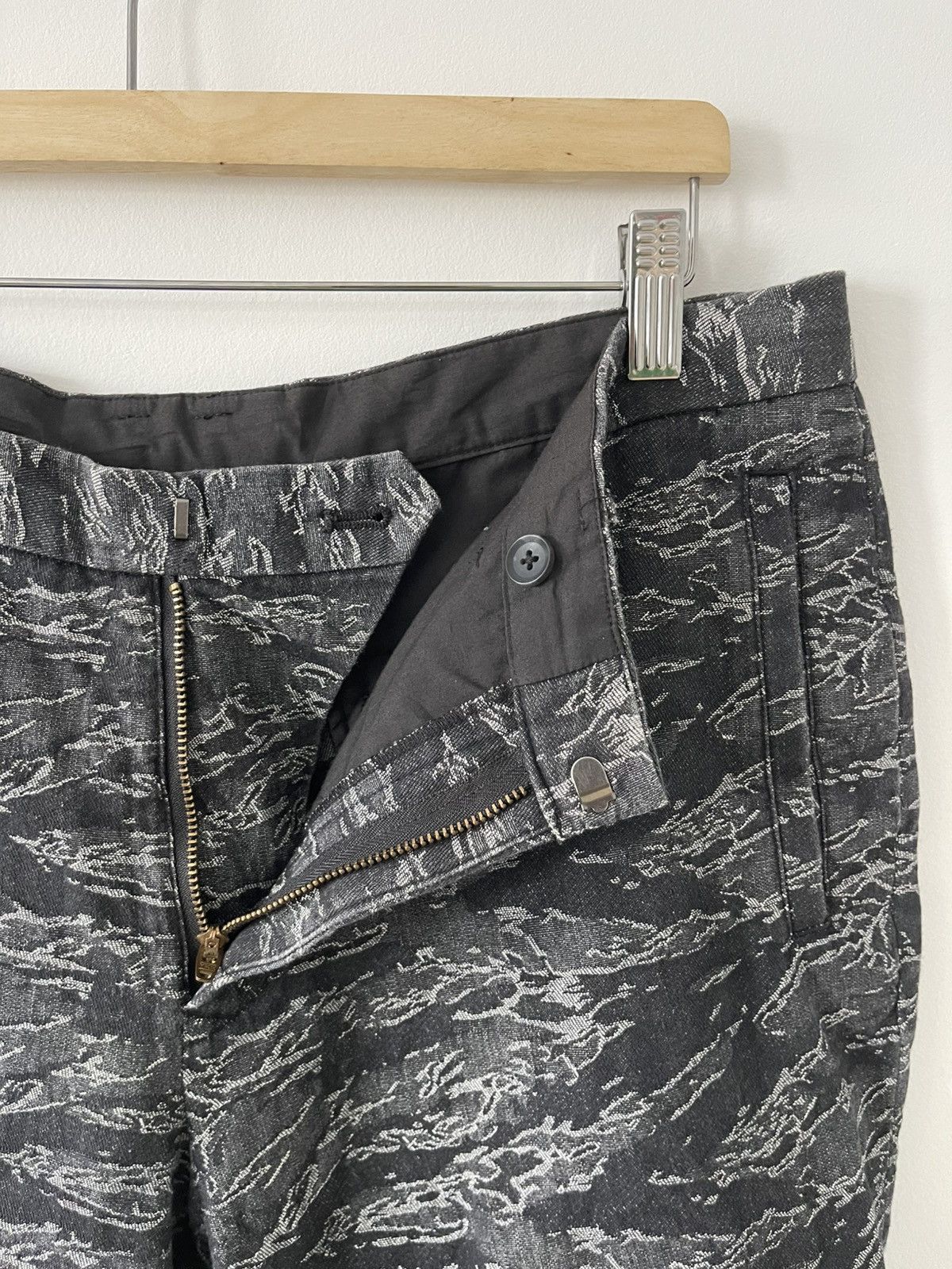 Issey Miyake Rare Vintage TETE HOMME Issey Miyake Tiger Camo All Over Size US 34 / EU 50 - 2 Thumbnail