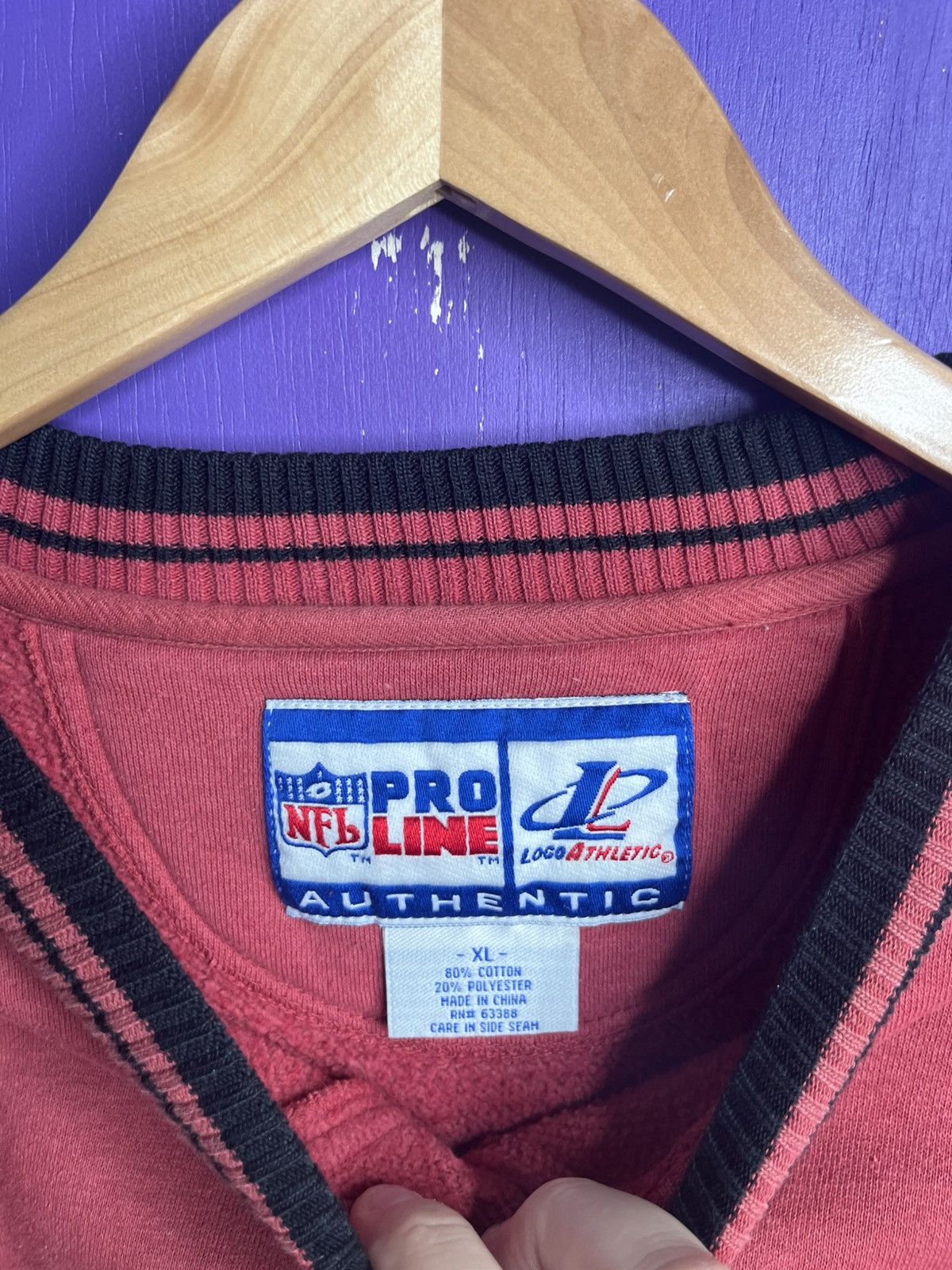 Logo Athletic × NFL × Vintage Vintage logo athletic Arizona cardinals faded crewneck Size US XL / EU 56 / 4 - 4 Thumbnail