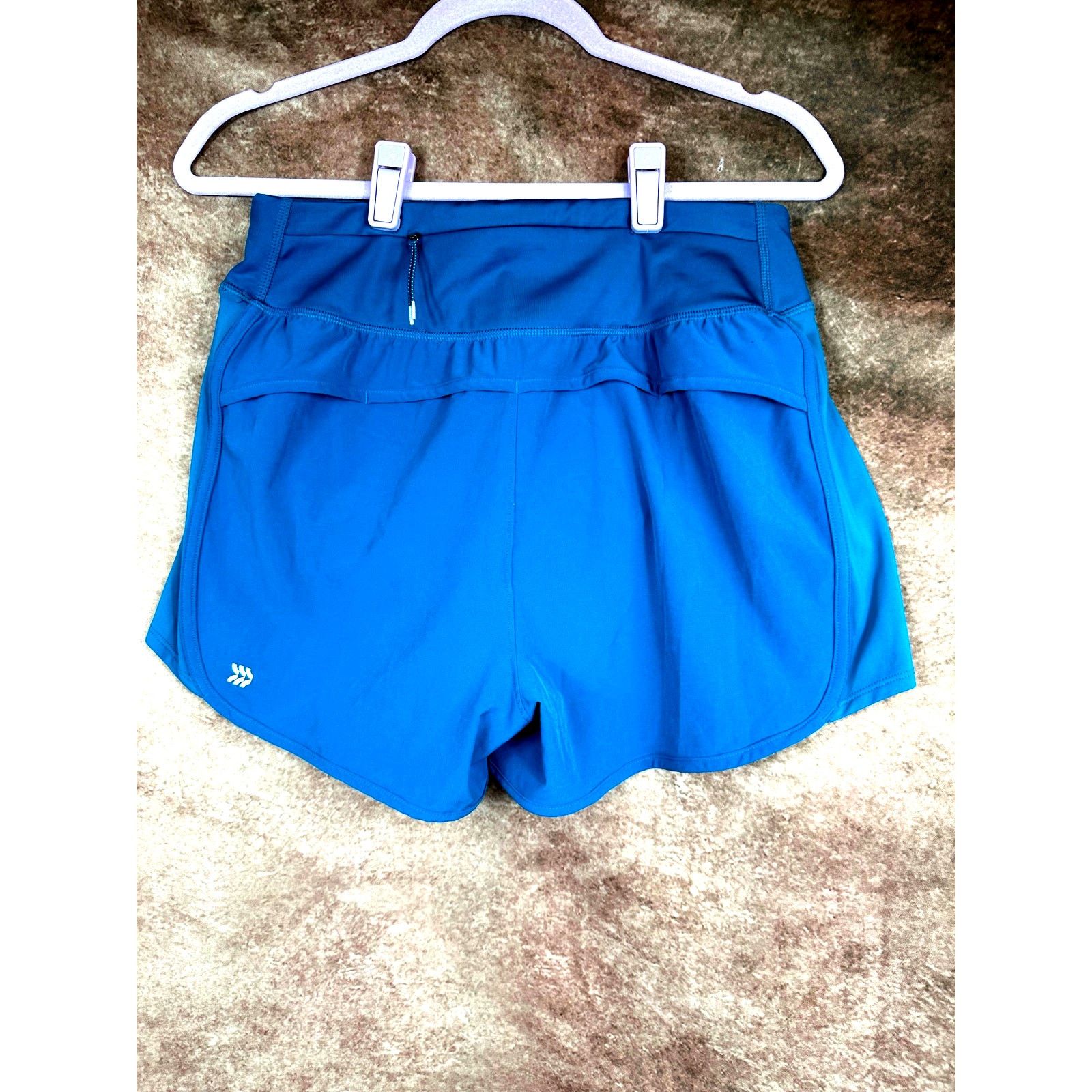 Other All in Motion Athletic Zip Pocket Elastic Waist Short Teal S Size 28" / US 6 / IT 42 - 10 Thumbnail