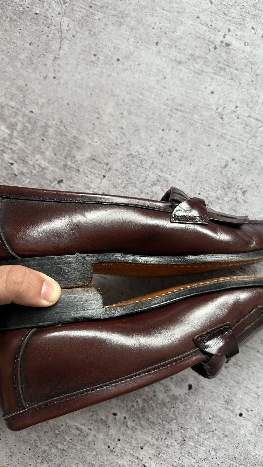 Women's G.H. Bass & Co. Weejens Vintage Leather Loafers USA