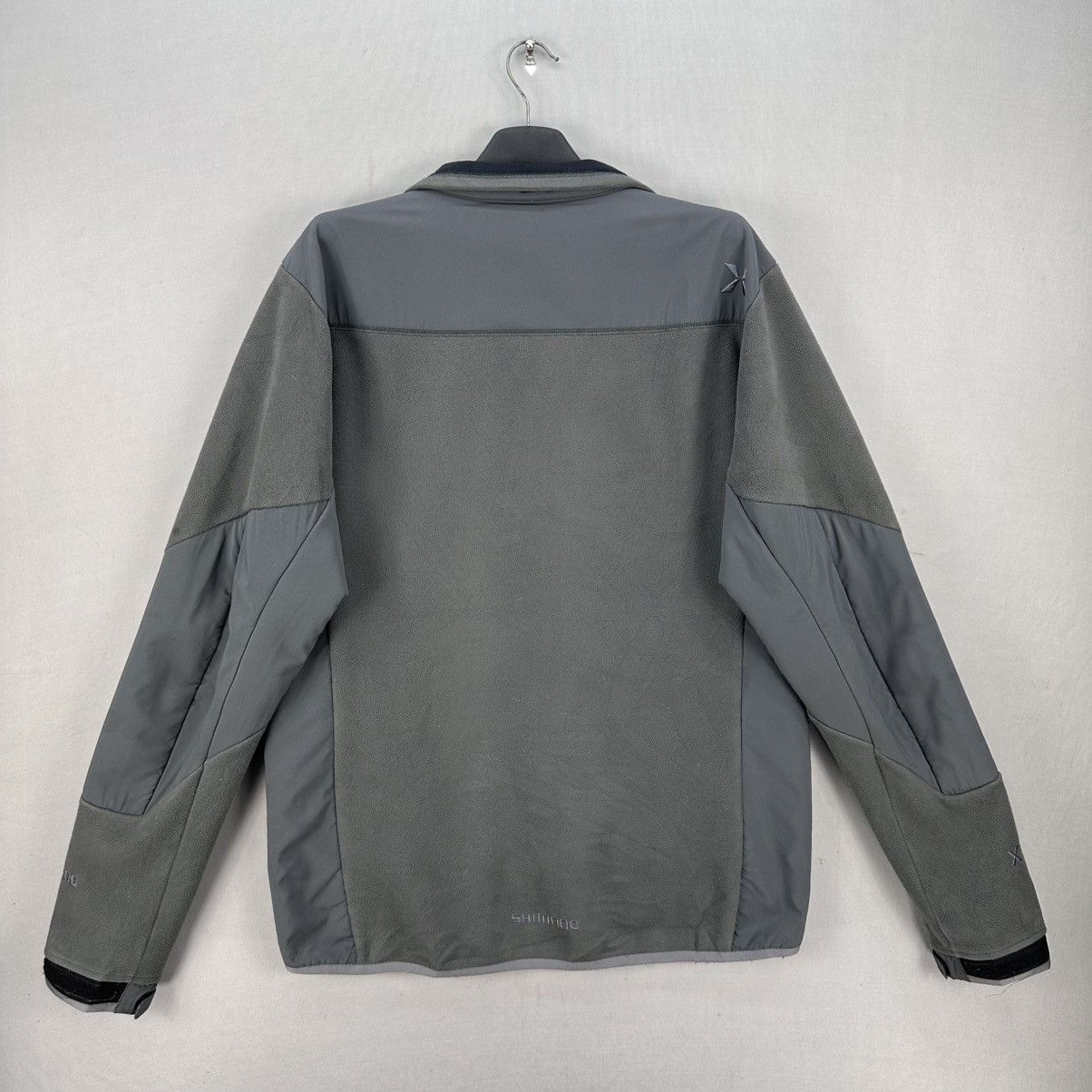 Japanese Brand Shimano Xefo Embroidered Logo Fleece Zipper Jacket Size US L / EU 52-54 / 3 - 4 Thumbnail