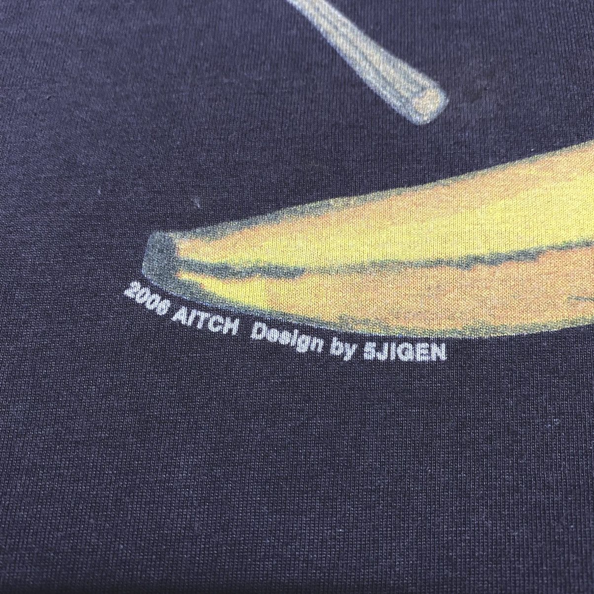 Japanese Brand × Vintage Rare‼️🔥Vintage 2006 AITCH Design by 5JIGEN T-Shirt Size US S / EU 44-46 / 1 - 7 Thumbnail