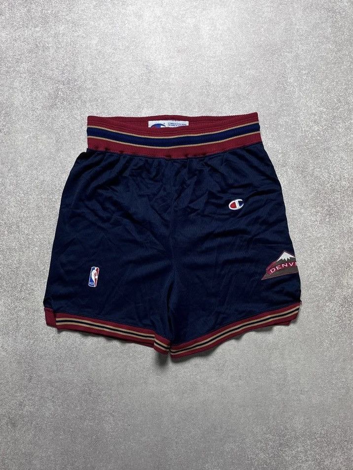 Vintage Vintage NBA Champion Denver Basketball Shorts S Size US 31 - 1 Thumbnail