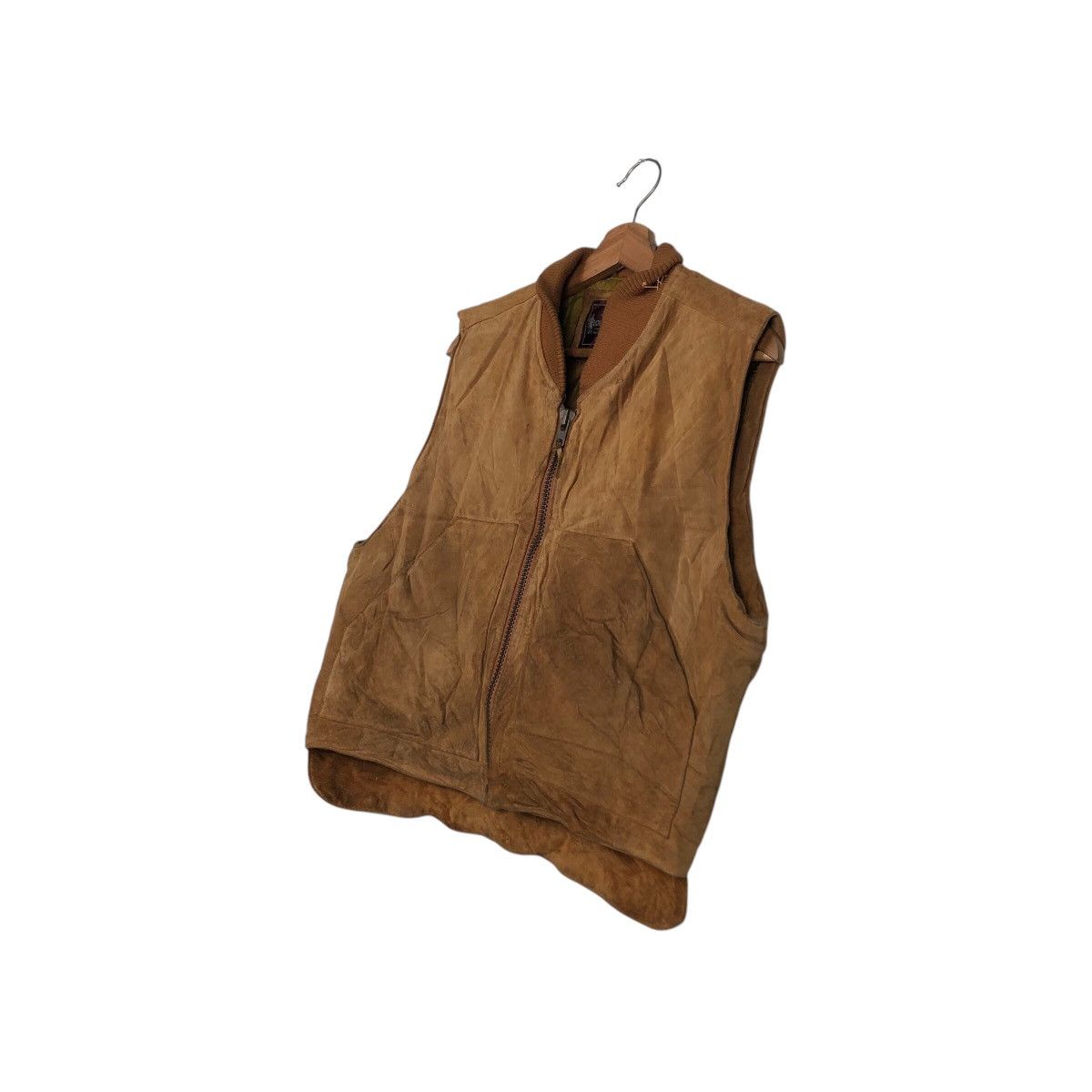 Japanese Brand 📌Vintage Utility Vest Leather Loldanthony Issey Miyake Size US M / EU 48-50 / 2 - 3 Thumbnail