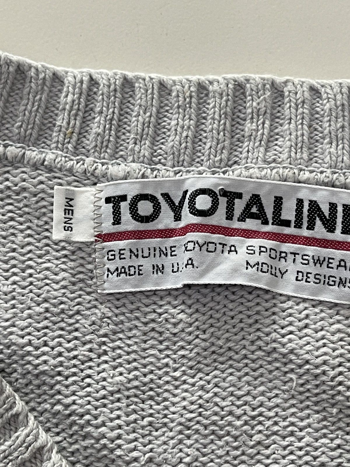 Sports Specialties × Vintage Vintage Toyotaline Mens Knitwear Size US S / EU 44-46 / 1 - 3 Thumbnail
