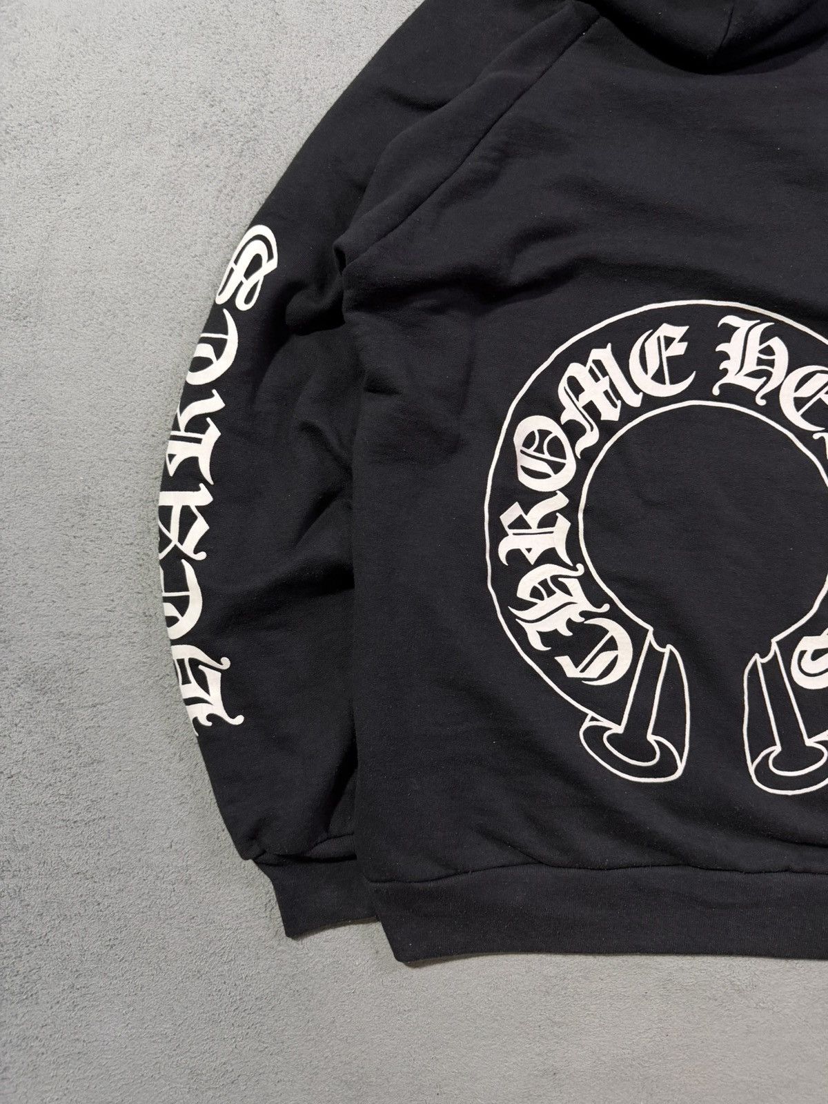 Chrome Hearts VINTAGE! 90s Horseshoe Script Pullover Hoodie Size US S / EU 44-46 / 1 - 4 Thumbnail
