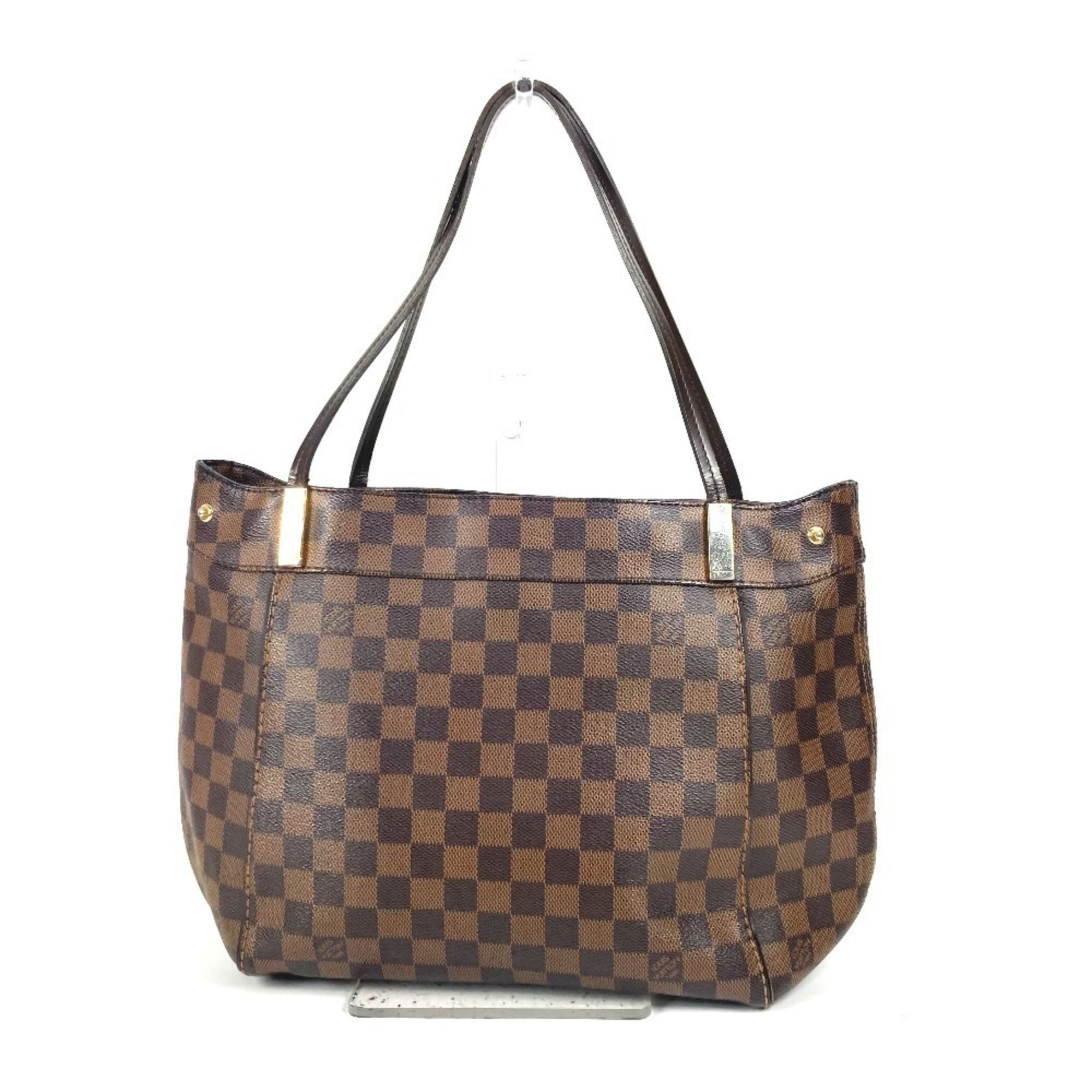 Louis Vuitton N41215 Damier Marble Pm Tote Bag Shoulder Canvas Men's Women's Ebene Brown