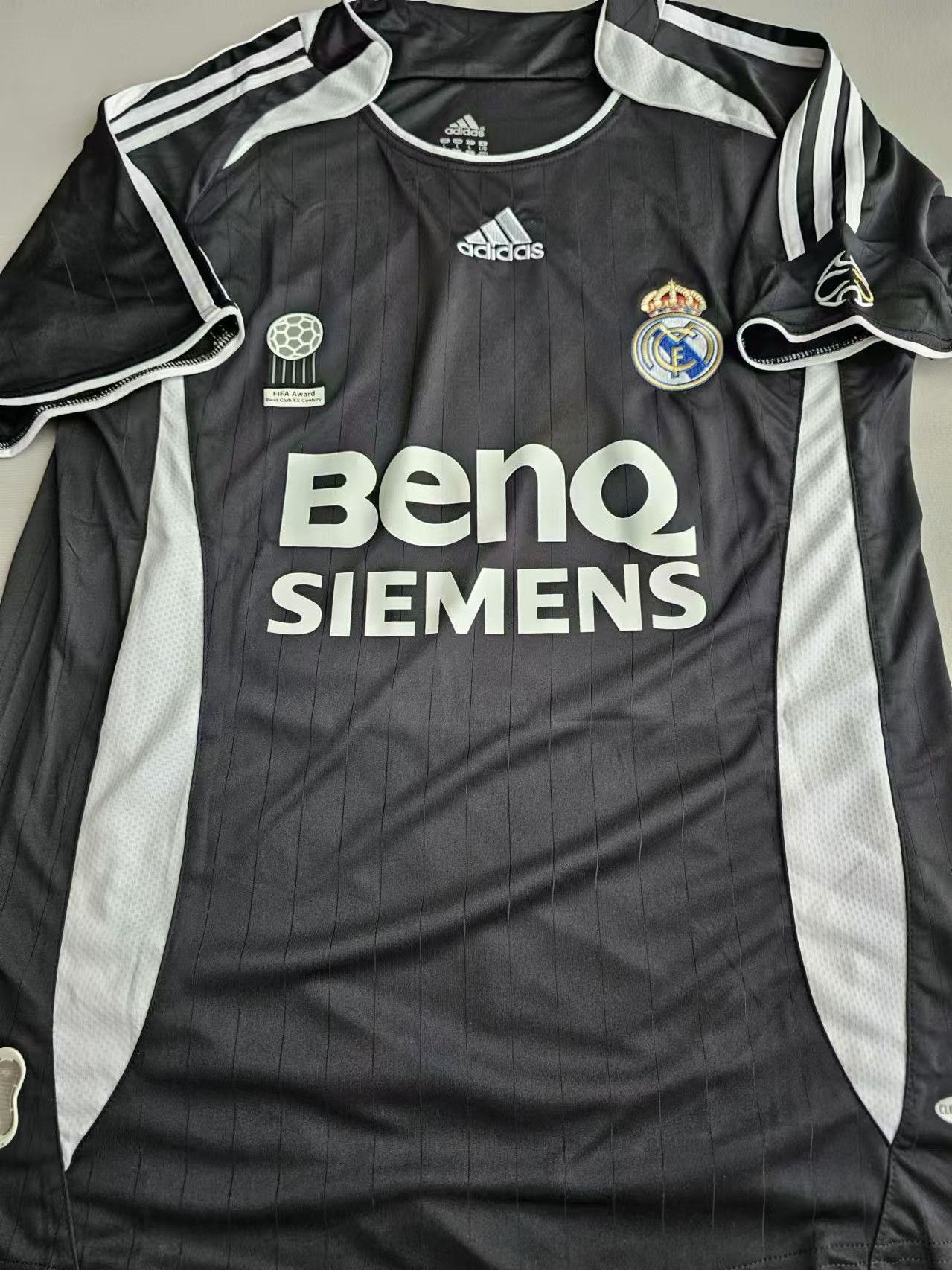 Other 2006 07 Real Madrid #23 David Beckham Jersey Away Size US XXL / EU 58 / 5 - 2 Thumbnail
