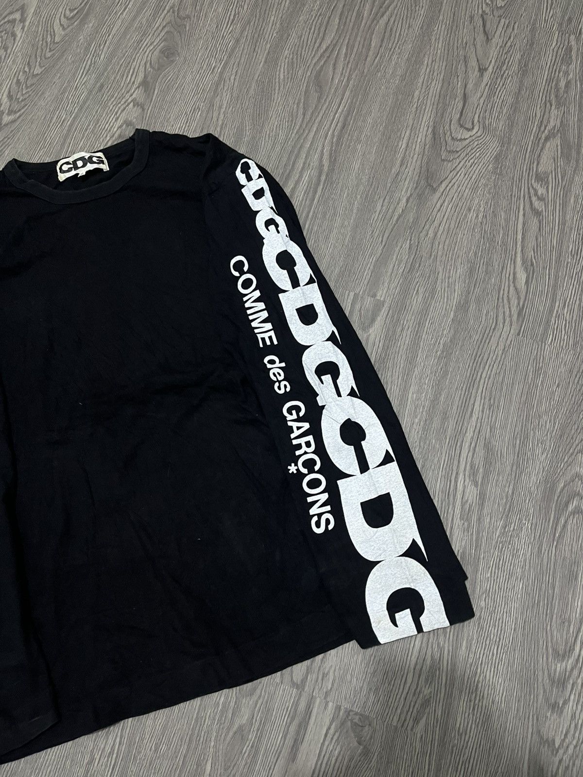 CDG by Comme des Garcons Comme des Garçons CDG Side Taped Longsleeve Thirt Size US XL / EU 56 / 4 - 3 Thumbnail