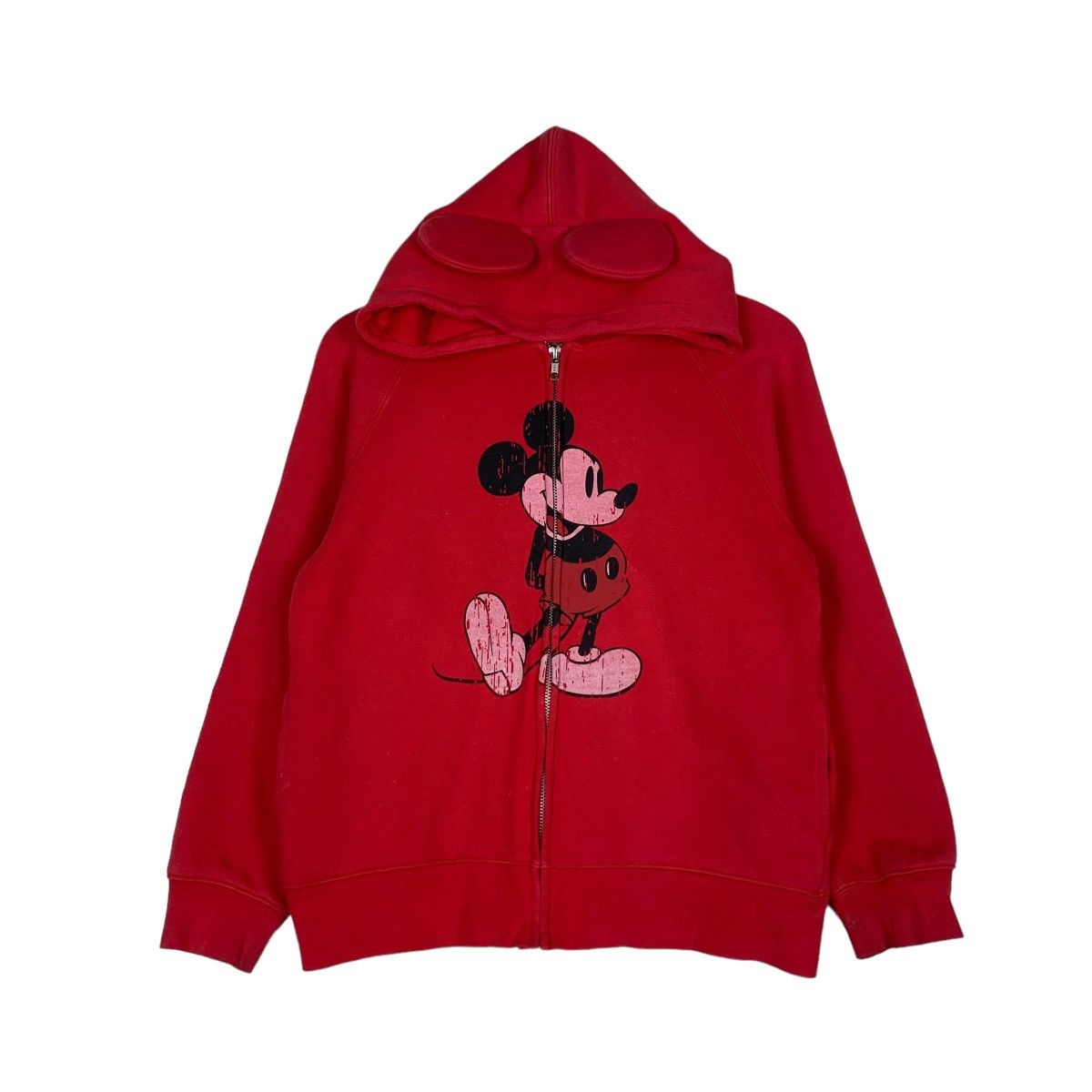 Disney Disney Resort Mickey Mouse Graphic Zipper Hoodies #0734-C33 Size US S / EU 44-46 / 1 - 1 Thumbnail