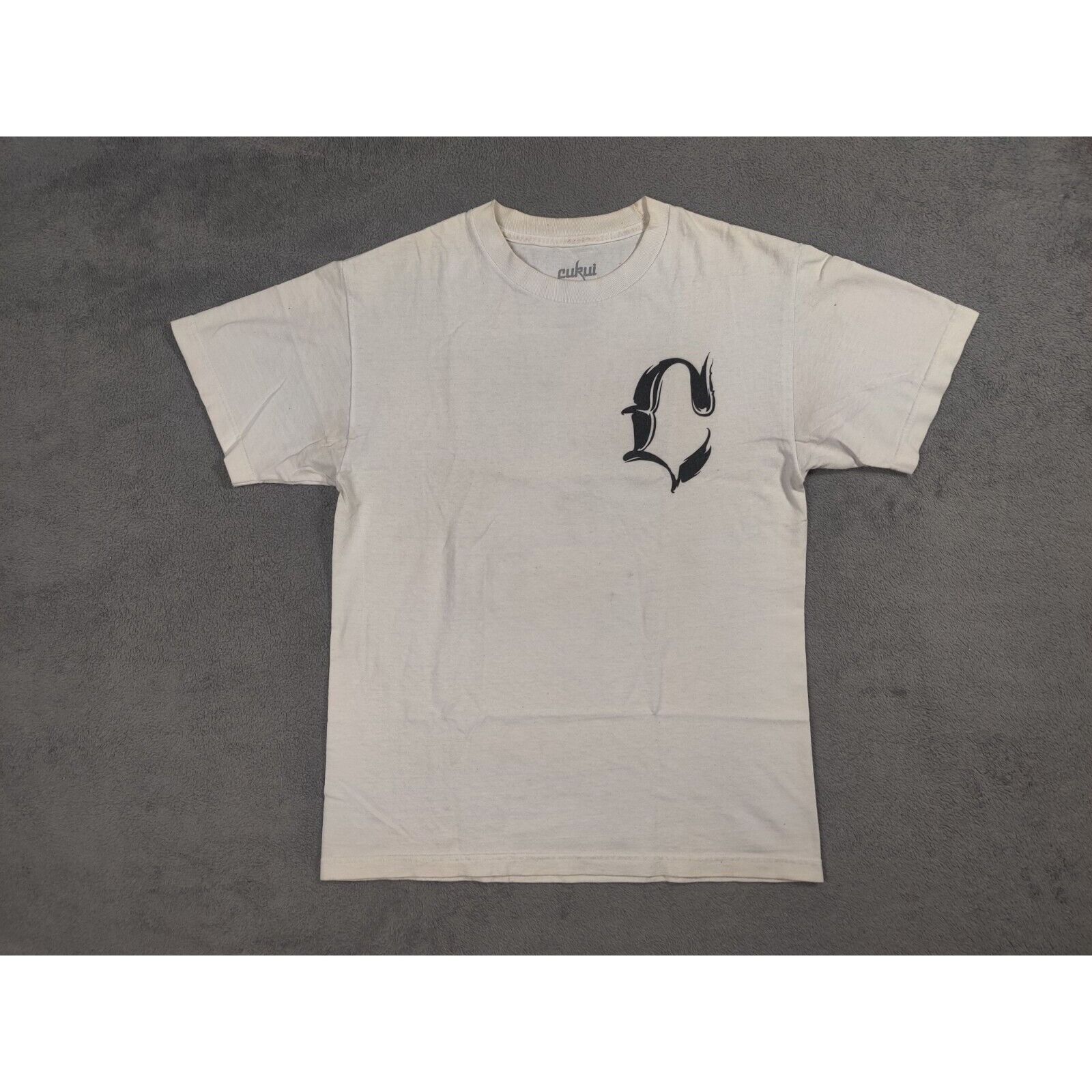 Other Cukui Shirt Adult Mens Medium White Box Logo Spell Out Size US M / EU 48-50 / 2 - 1 Thumbnail
