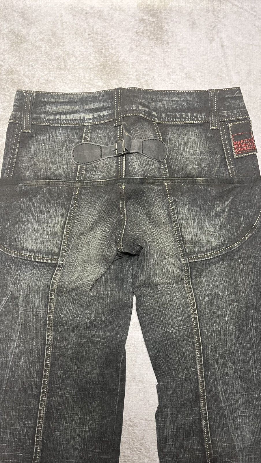 Marithe + Francois Girbaud 00s Marithe francois girbaud vtg style beggy Size US 32 / EU 48 - 8 Thumbnail