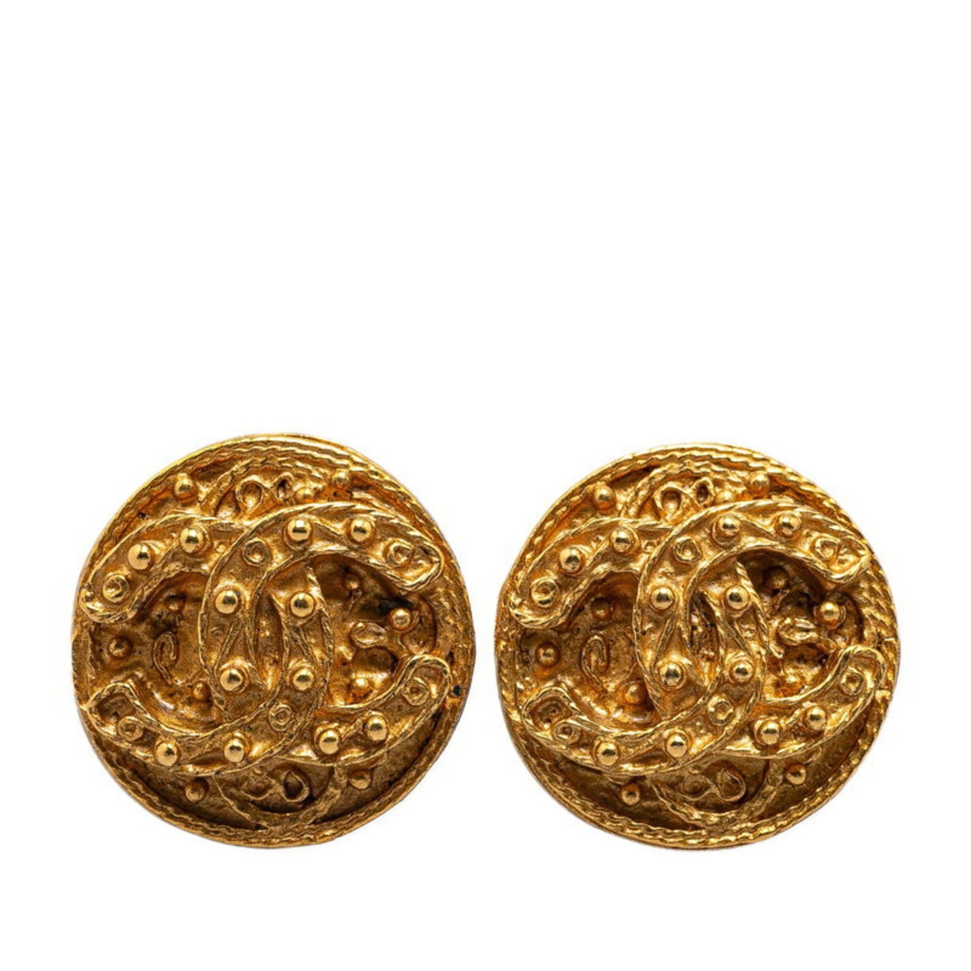 Chanel Chanel Coco Mark earring Size ONE SIZE - 1 Thumbnail