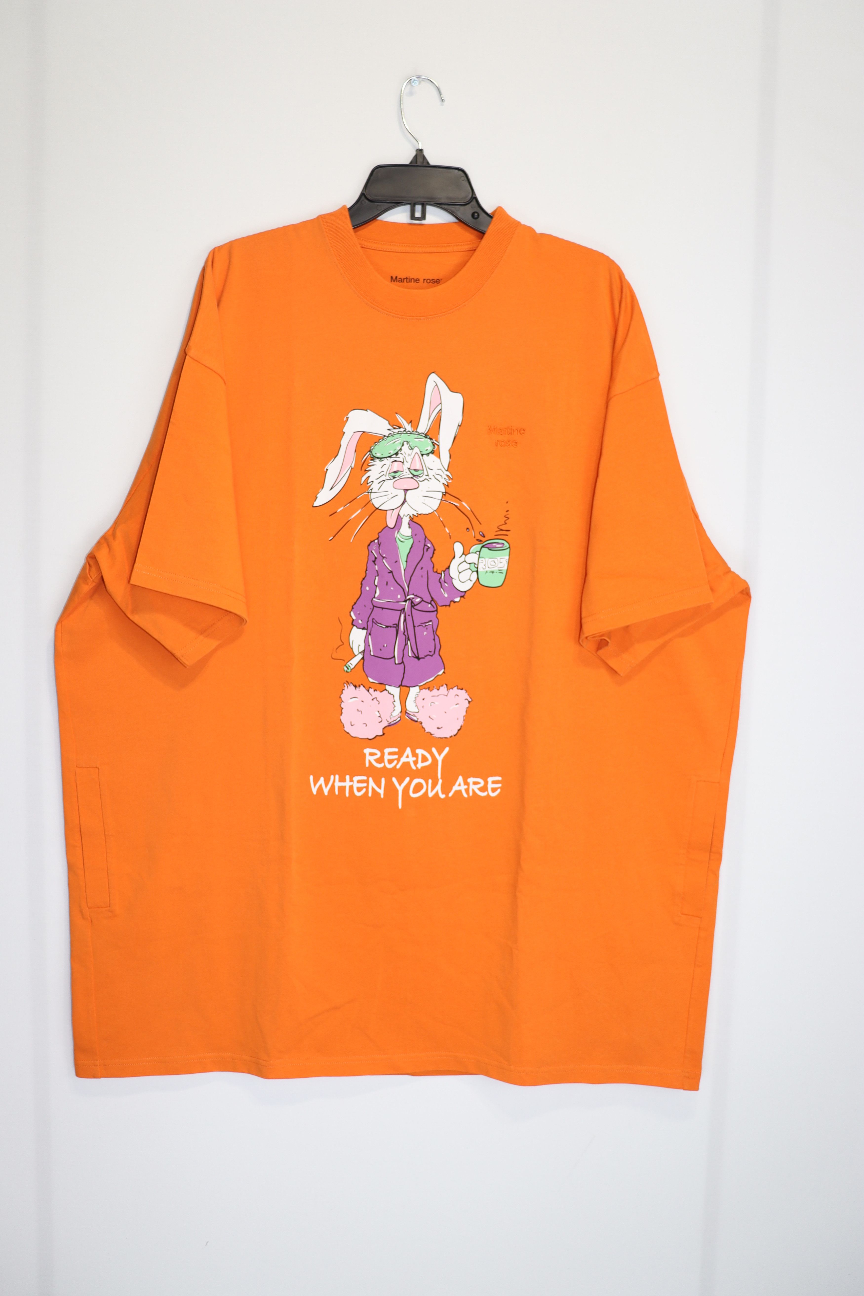 Martine Rose o1rshd1 Ready When you Are Bunny T-Shirt in