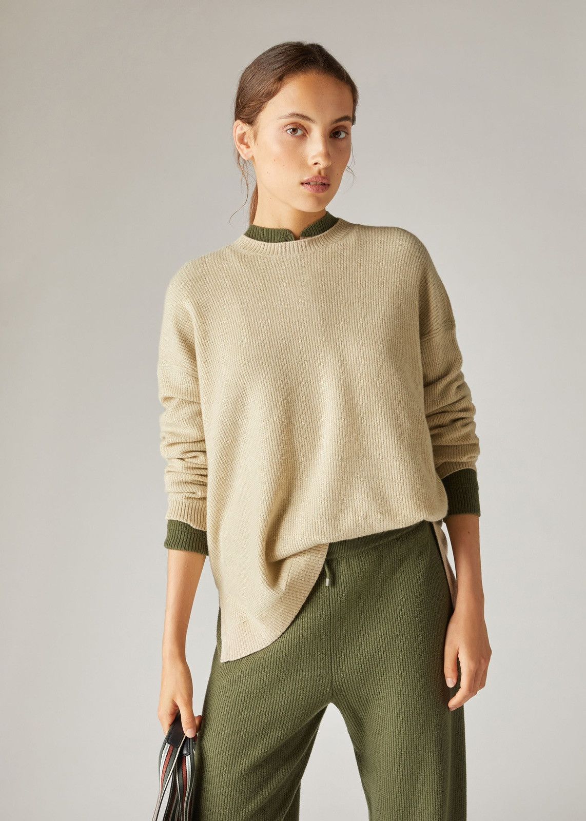 Loro Piana o1srvl11e0424 Sweater in Medium Brown Size S / US 4 / IT 40 - 3 Thumbnail
