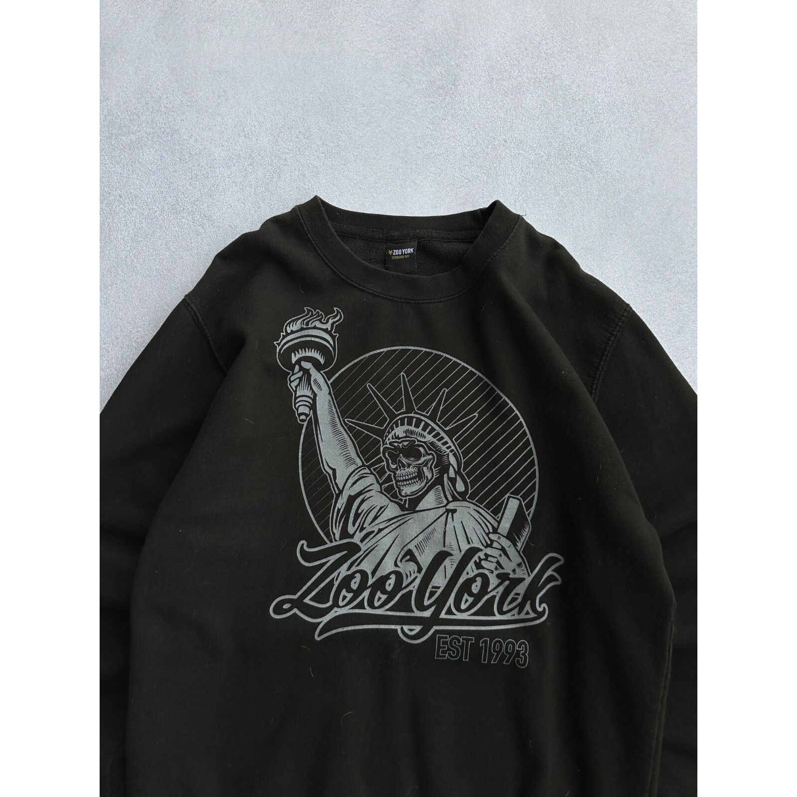 Zoo York VTG Zoo York Men’s Liberty Skull Sweatshirt Size US L / EU 52-54 / 3 - 4 Thumbnail