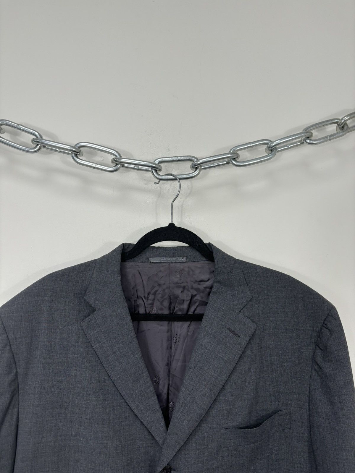 Isaia Isaia 3-Buttons Men’s Formal Super 120’s Wool Blazer Jacket Size 46L - 8 Thumbnail