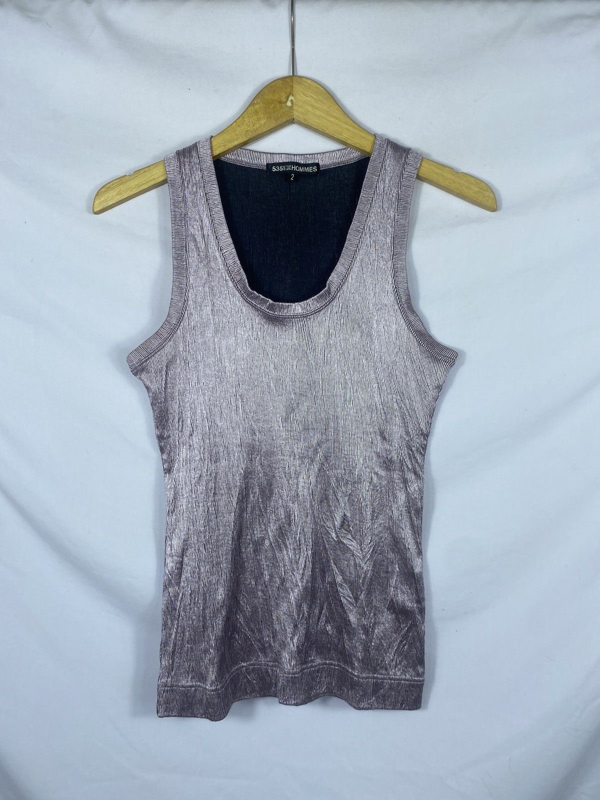 5351 POUR LES FEMMES Vintage Tank Top Japan 5351Hommes Lgb Ifsix Style Size M / US 6-8 / IT 42-44 - 1 Thumbnail