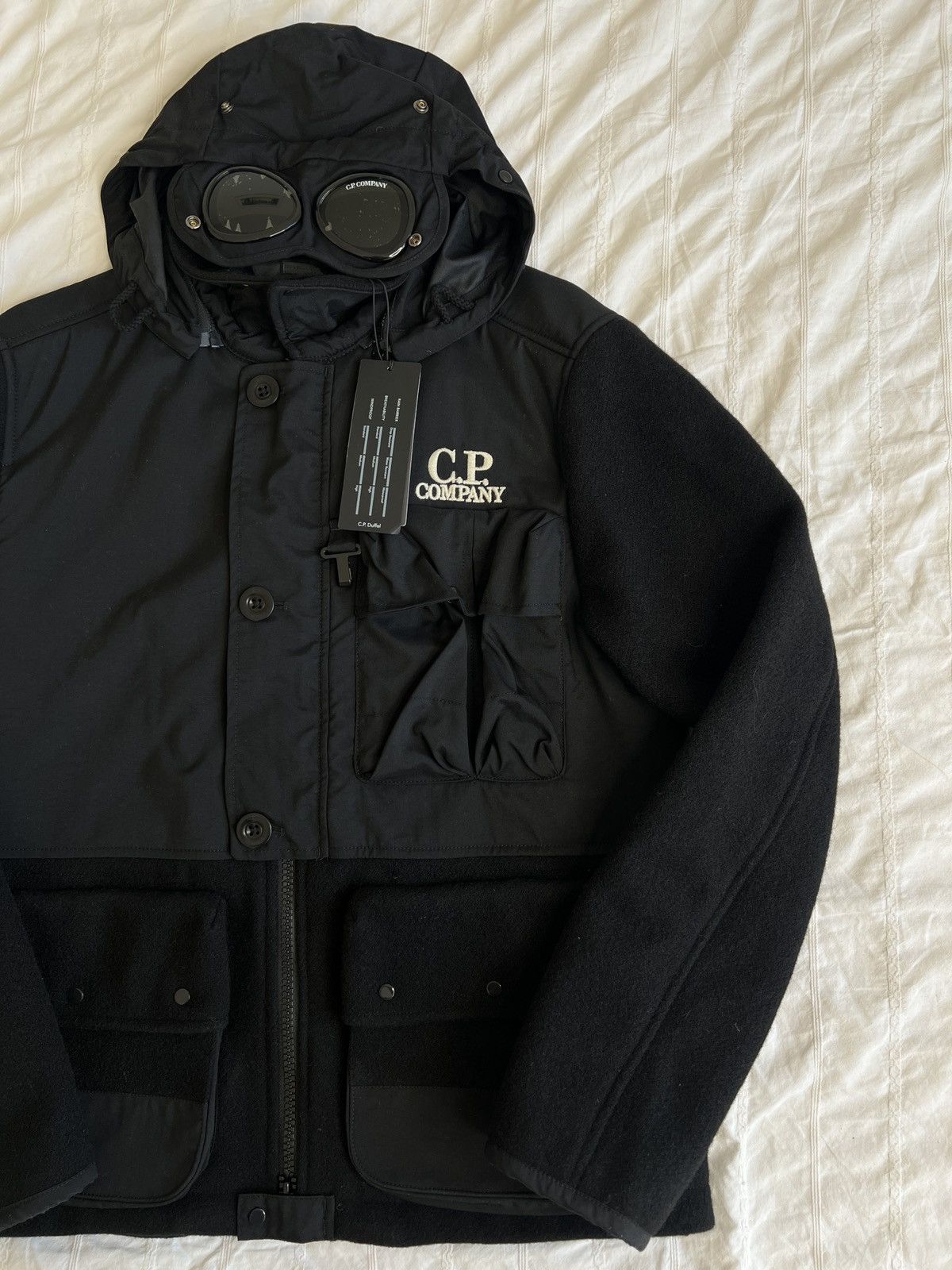 C.P. Company C.P. Company Duffel Mixed Goggle Hooded Jacket Size US M / EU 48-50 / 2 - 3 Thumbnail