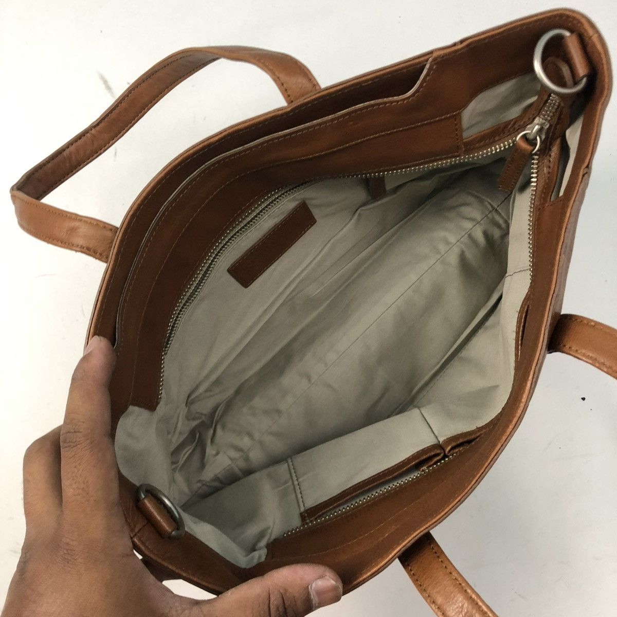 Katharine Hamnett London ‼️YES‼️ MARGARET HOWELL IDEA LEATHER TOTE BAG Size ONE SIZE - 4 Thumbnail