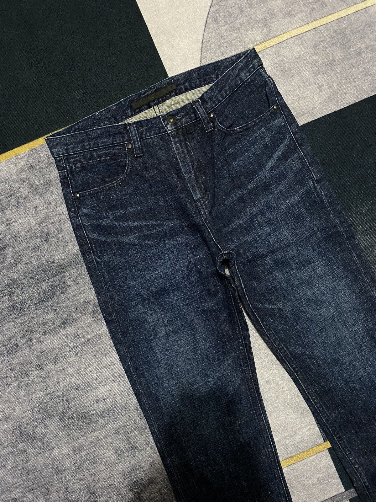 Hysteric Glamour Y2k ST IFSIXWASNINE DENIM PANTS Size US 30 / EU 46 - 2 Thumbnail