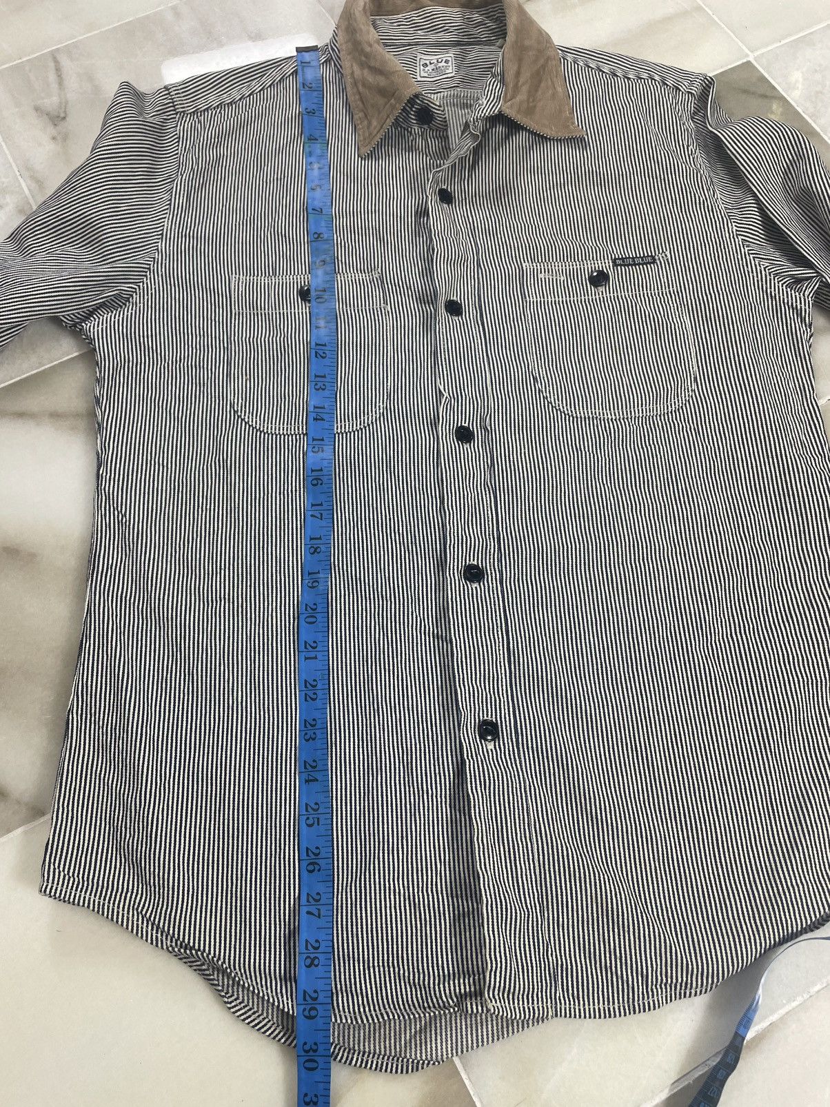 Blue Blue Japan Blue Blue Western Shirt Nice Design Size US M / EU 48-50 / 2 - 10 Thumbnail
