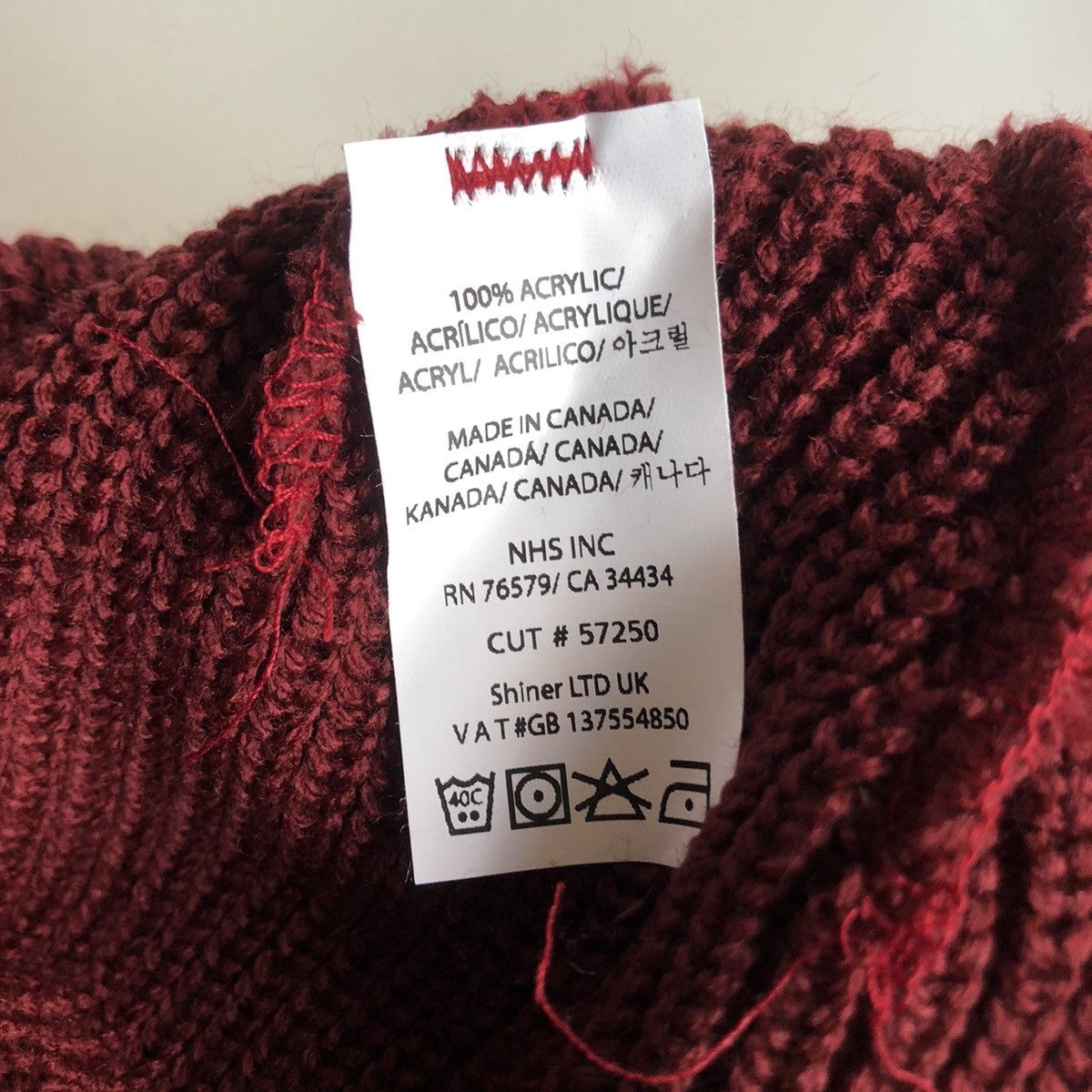 Independent Truck Co. Independent Beanie Burgundy Size ONE SIZE - 3 Thumbnail