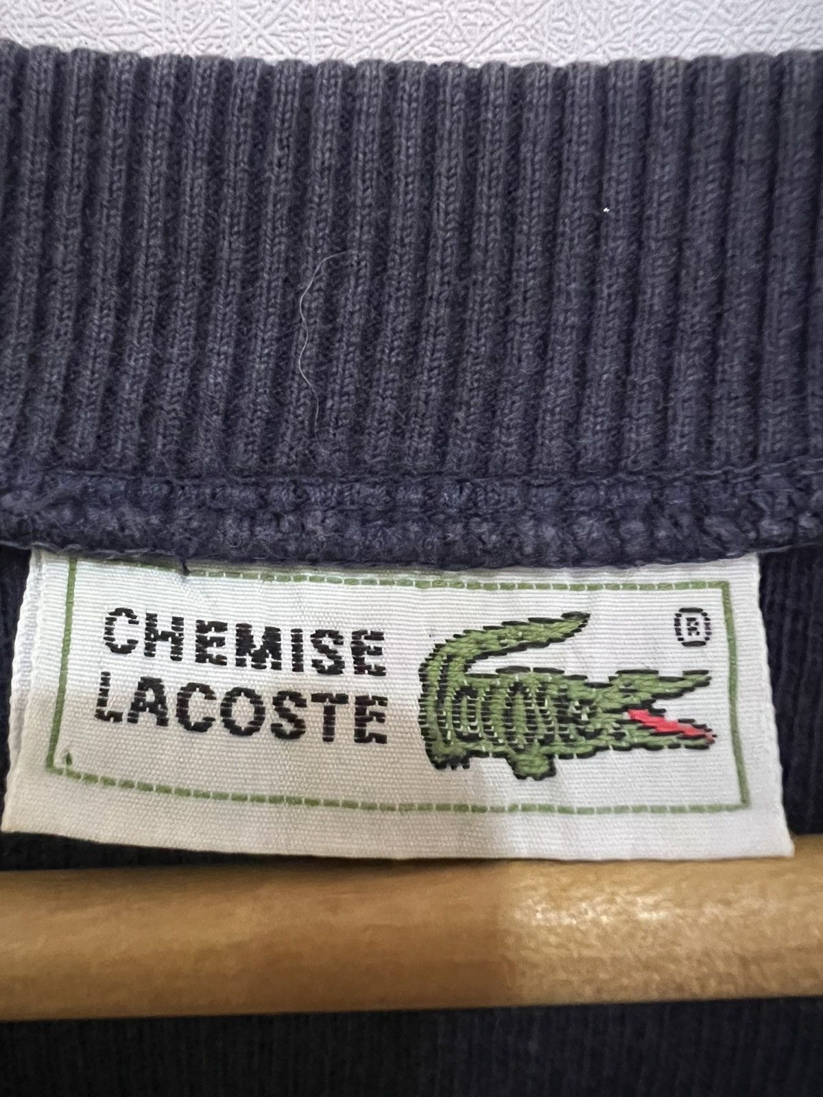 Lacoste Vintage Lacoste Sweatshirt – Classic Crocodile Style Size US M / EU 48-50 / 2 - 7 Thumbnail