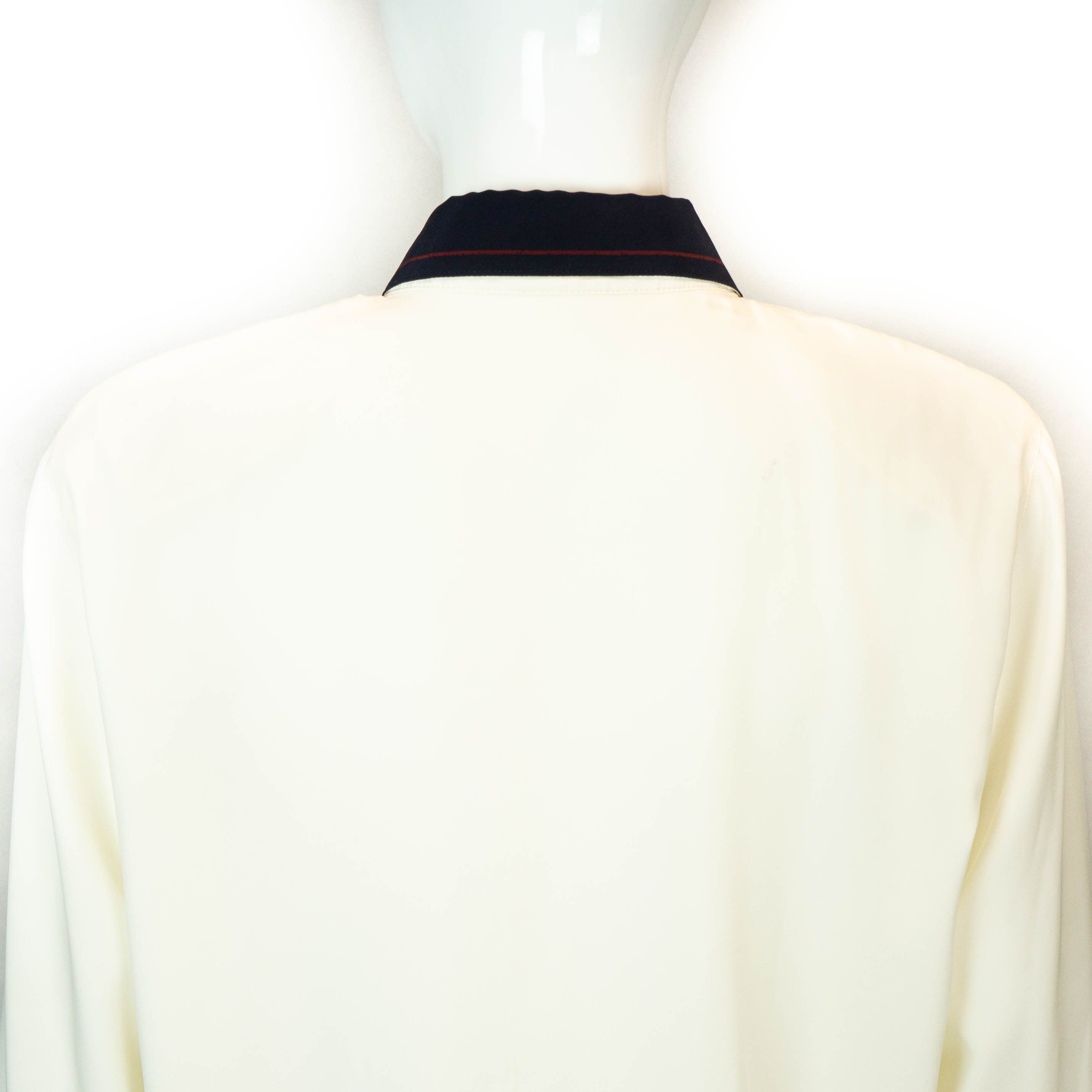 Burberry BURBERRY Women Shirt Honi soit qui mal y pense Beige Vintage Size S / US 4 / IT 40 - 3 Thumbnail