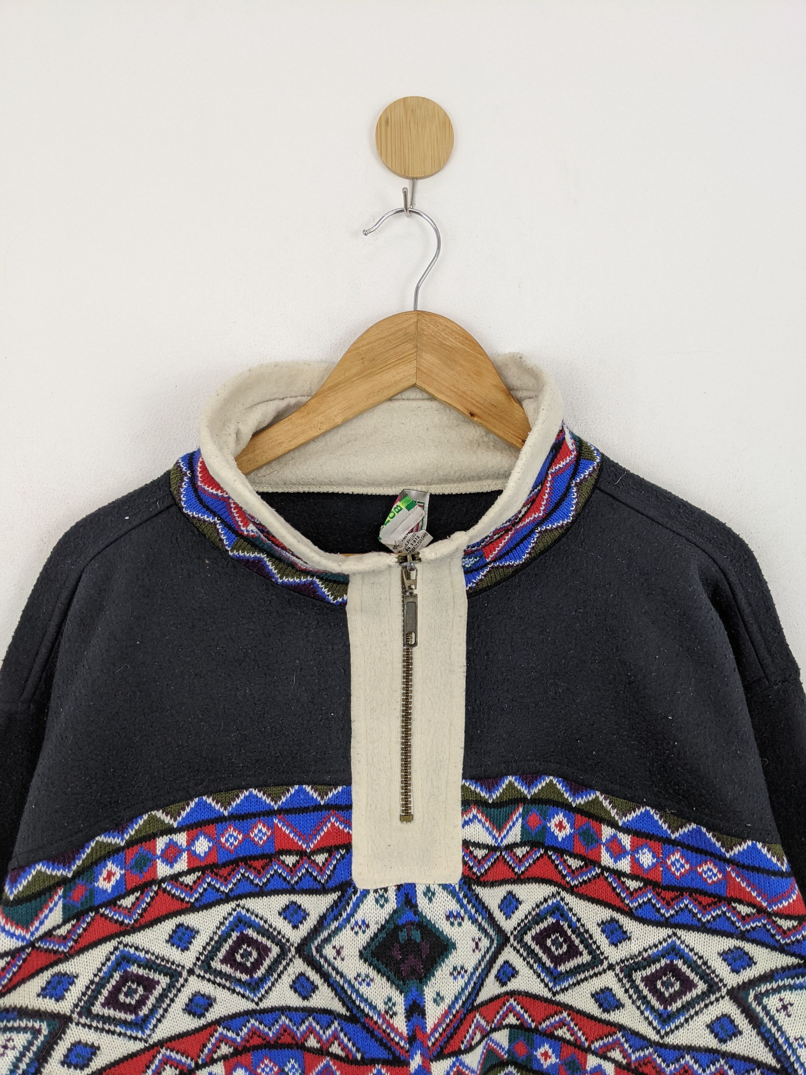 Japanese Brand Vintage Japanese Brand Native Anorax Fleece Jacket MJ0146 Size US M / EU 48-50 / 2 - 3 Thumbnail