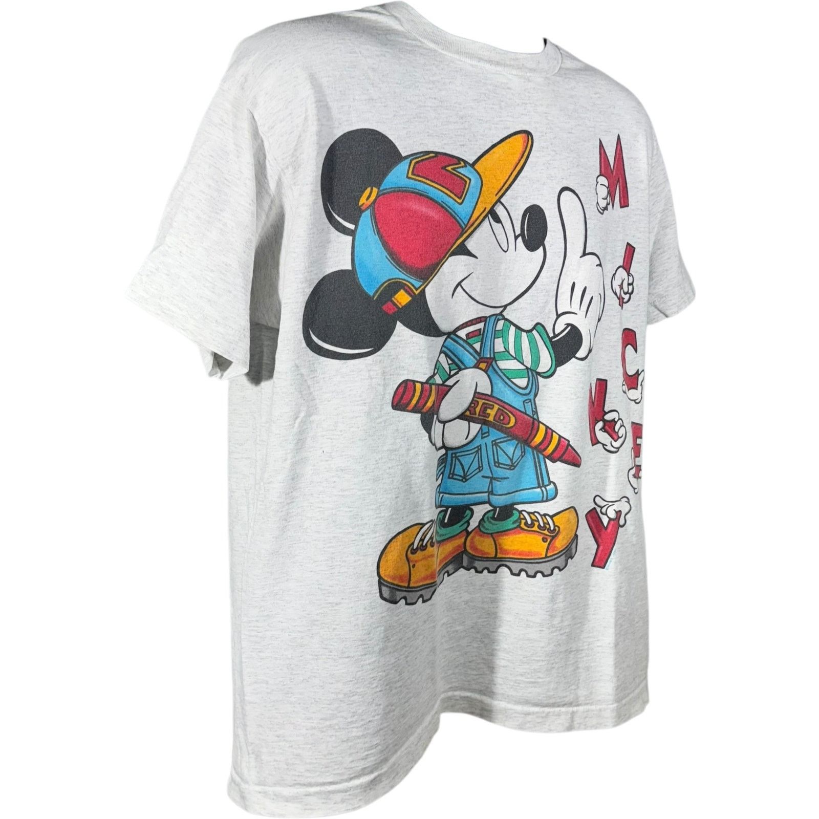 Mickey Unlimited Vintage Disney Mickey Mouse Jumbo Print Tee 90s Size US XL / EU 56 / 4 - 4 Thumbnail
