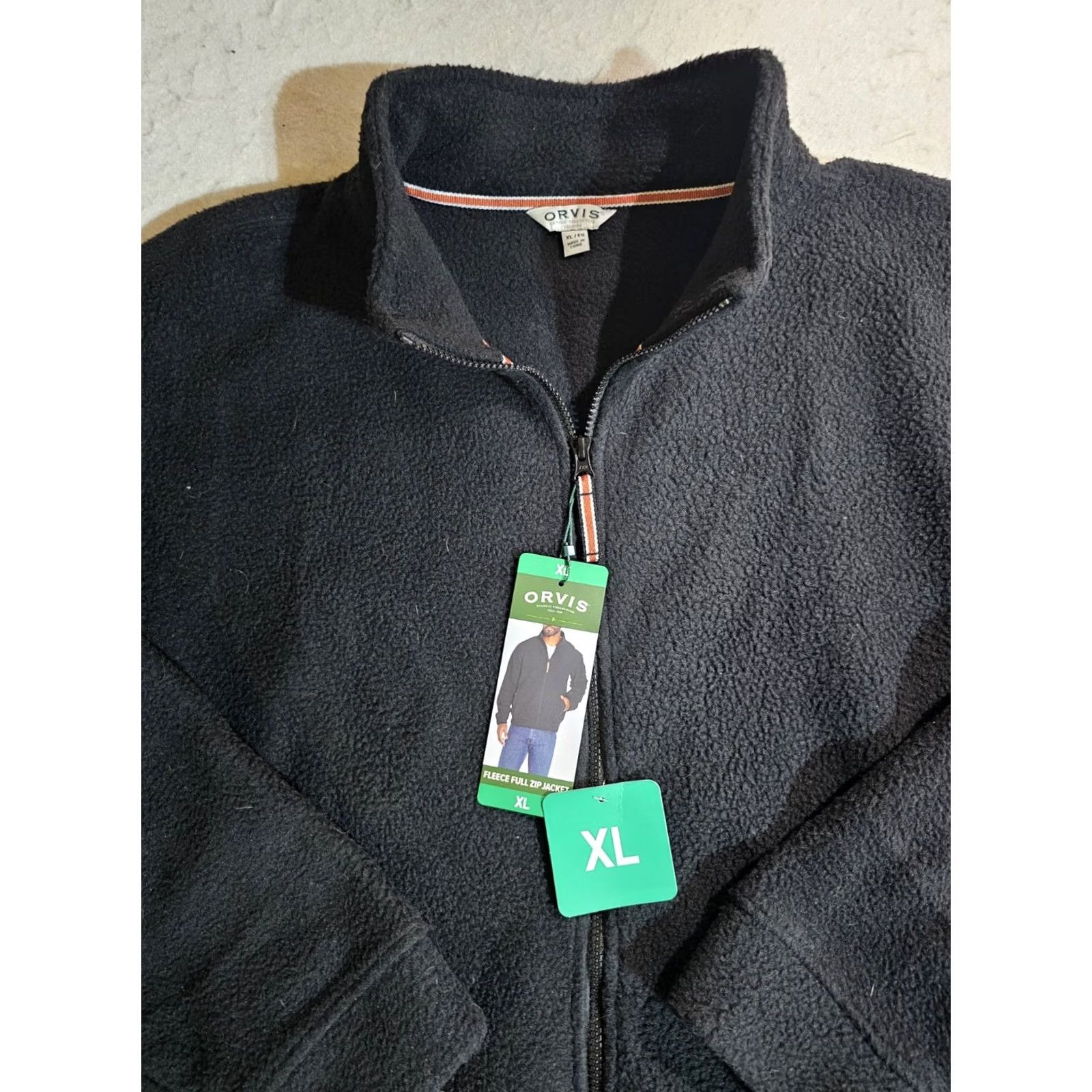Orvis ORVIS Signature Fleece Full Zip Jacket Pockets Long Sleeve Men's Sz X-Large NWTs Size US XL / EU 56 / 4 - 2 Thumbnail
