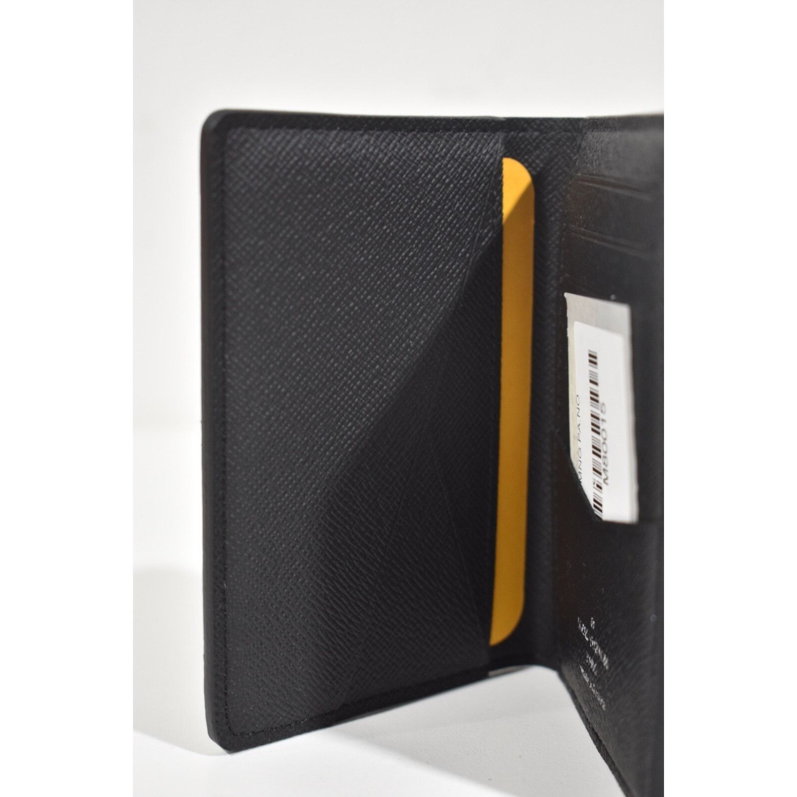 Louis Vuitton Louis Vuitton Blue Black LV Logo Pocket Organizer Wallet Size ONE SIZE - 8 Thumbnail