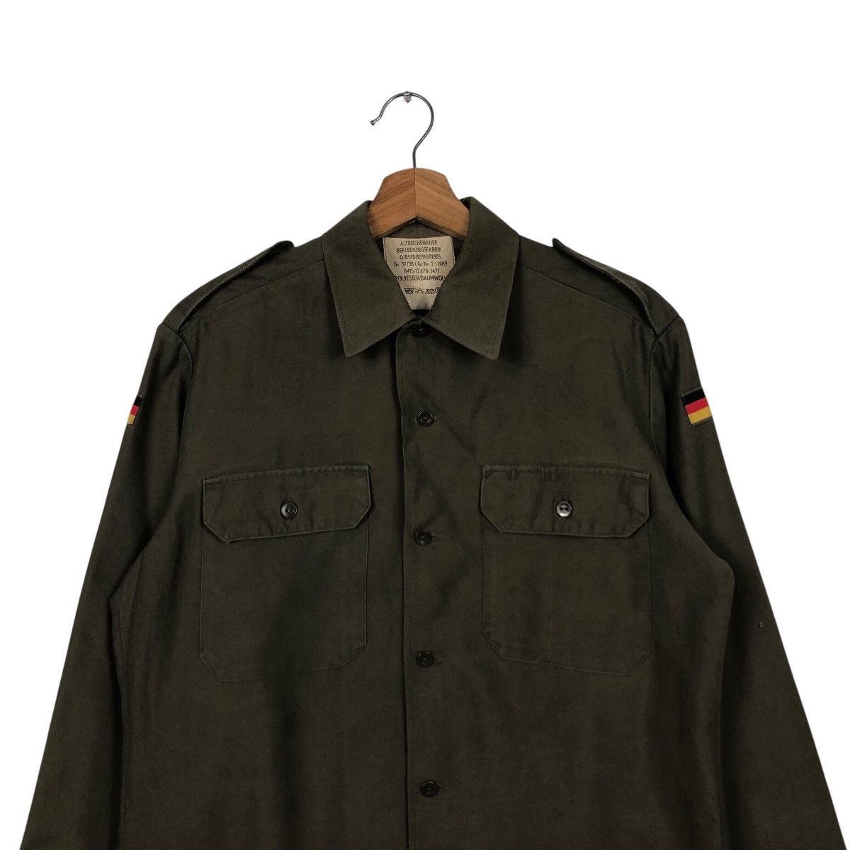 Vintage 📌Vintage Military Chore Worker Jacket 89's Altreichenauer Size US M / EU 48-50 / 2 - 4 Thumbnail