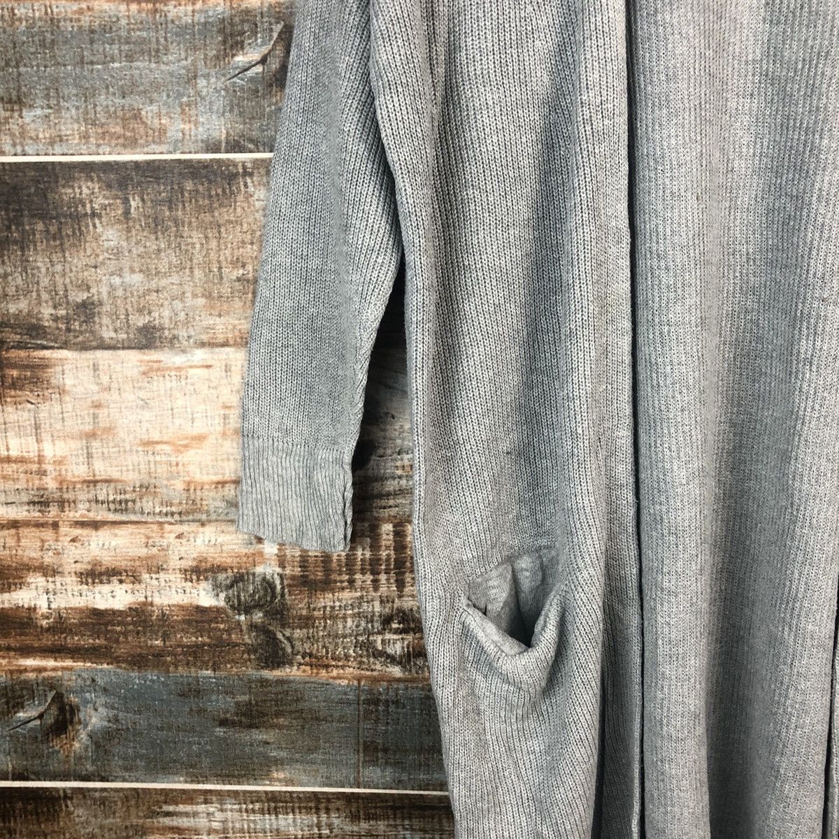 LOWRYS FARM Lowyrs Farm Grey long Cardigan Knitwear #A1886 Size M / US 6-8 / IT 42-44 - 7 Thumbnail