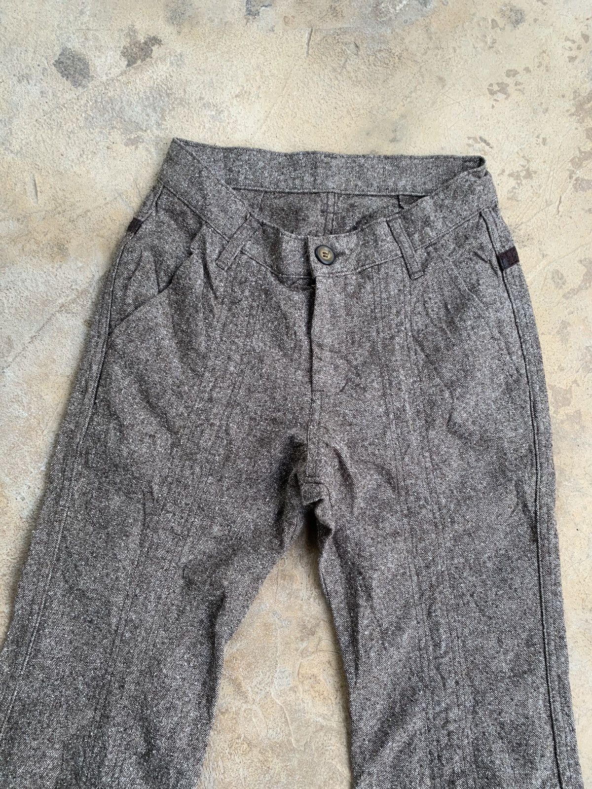 Japanese Brand × Kapital × Vintage Rare🔥 Johnbull Nice Design Wool Pants Size US 26 / EU 42 - 8 Thumbnail