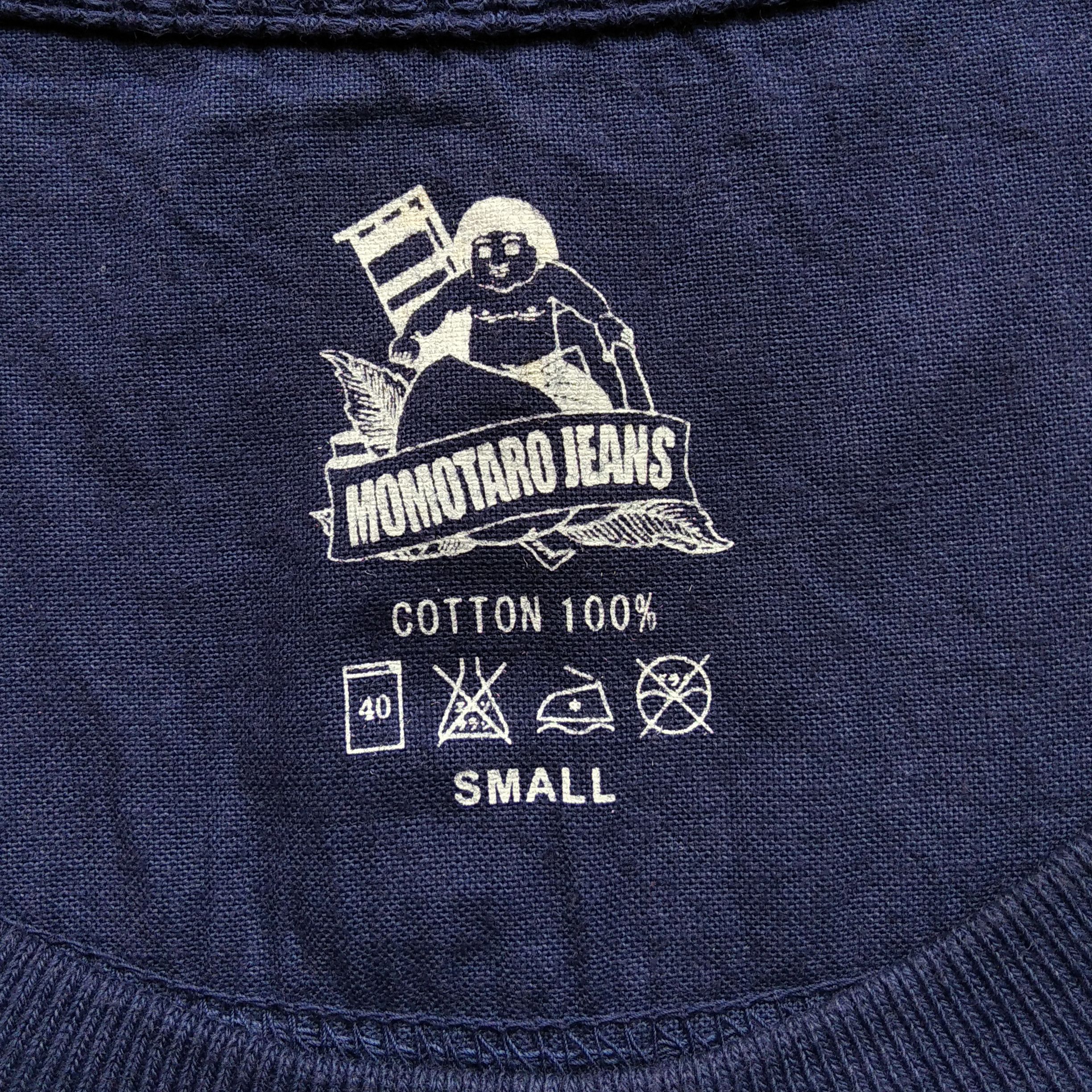 Momotaro Jeans Vintage 00's MOMOTARO Indigo Thermal Longsleeve Size S / US 4 / IT 40 - 3 Thumbnail