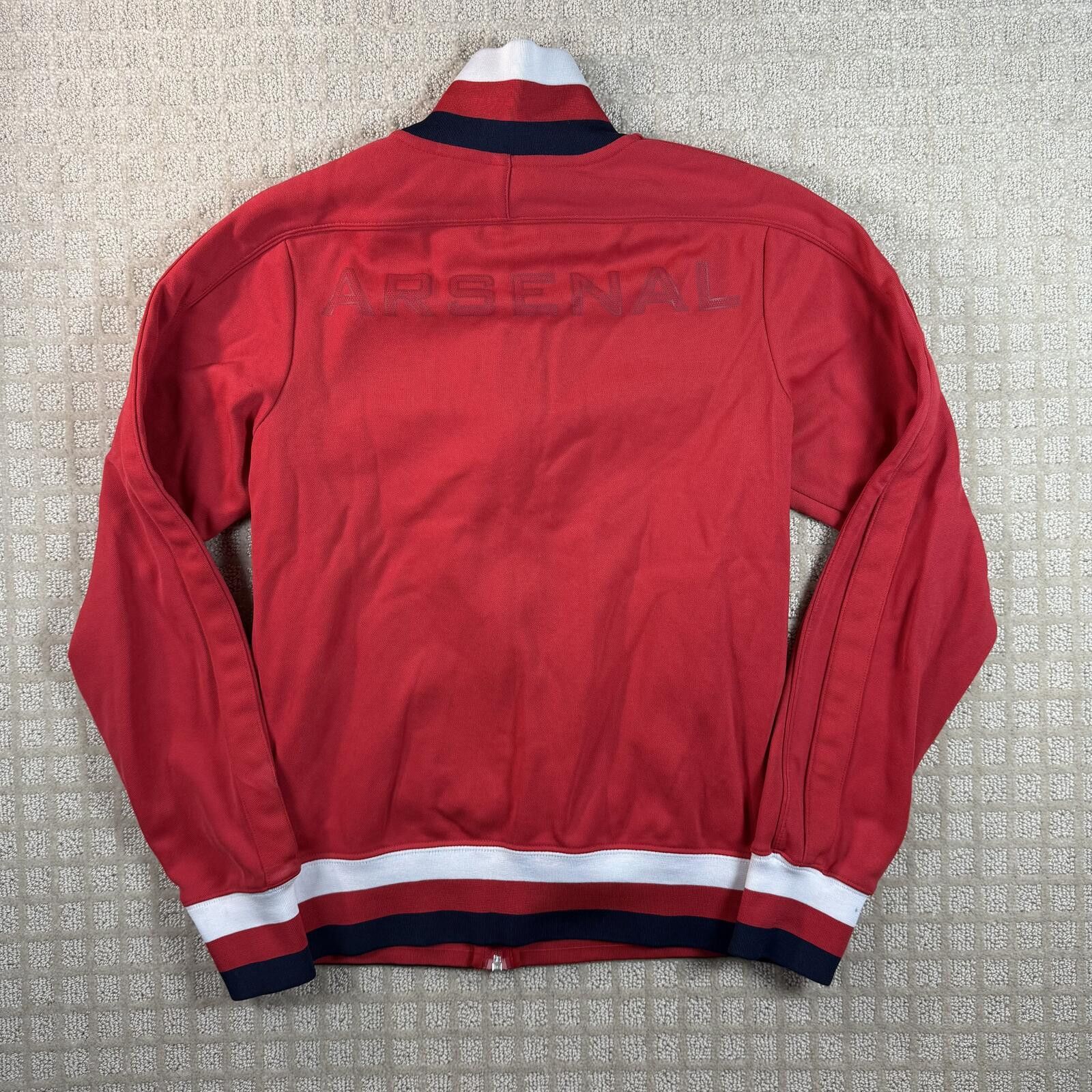 Nike Nike Arsenal Track Jacket Red Full Zip Small Size US S / EU 44-46 / 1 - 7 Thumbnail