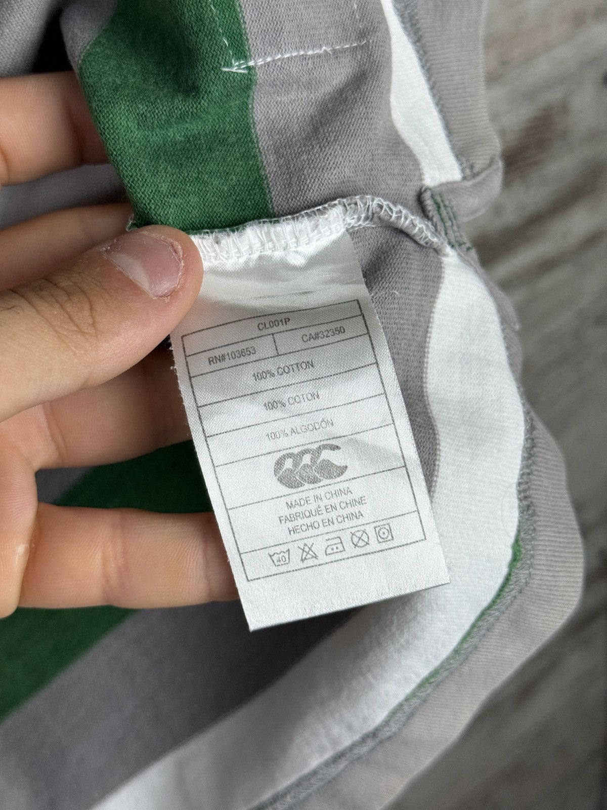 Canterbury of New Zealand × Vintage Mens Vintage Canterbury of New Zealand Ireland rugby tee Size US XL / EU 56 / 4 - 10 Thumbnail