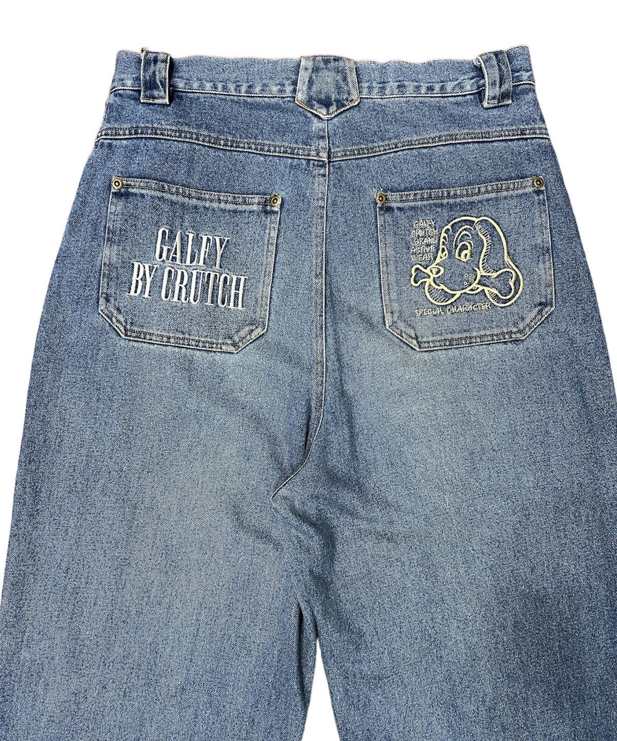 Japanese Brand Galfy by Crutch Baggy Jeans Size US 30 / EU 46 - 11 Thumbnail