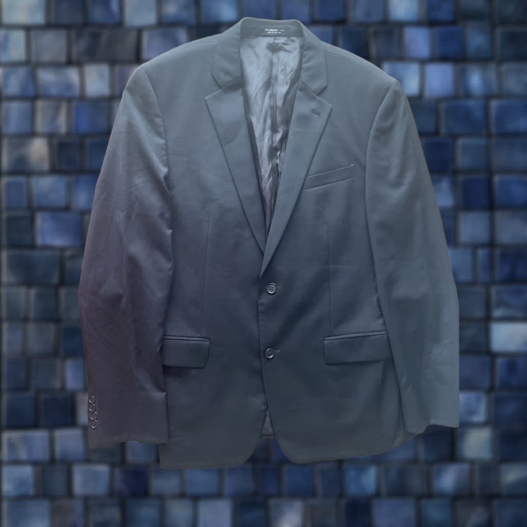 John Varvatos John Varvatos Wool Black Sport Coat Men 40R Single-Breasted Notch Lapel 4-Button Four-Button Jacket Size Regular Luxury Office Casual Jacket Coat Size US XXS / EU 40 - 1 Thumbnail