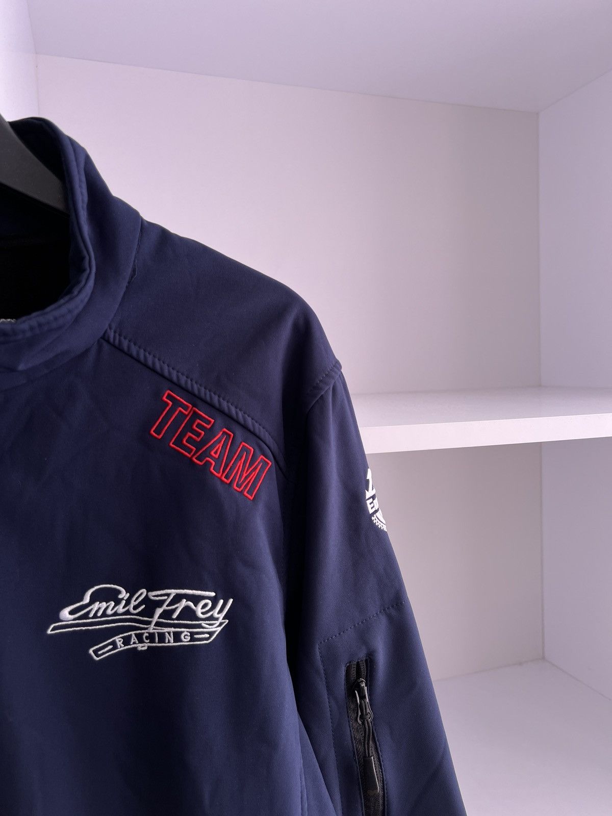 Vintage Vintage Jaguar softshell racing jacket Size US L / EU 52-54 / 3 - 8 Thumbnail