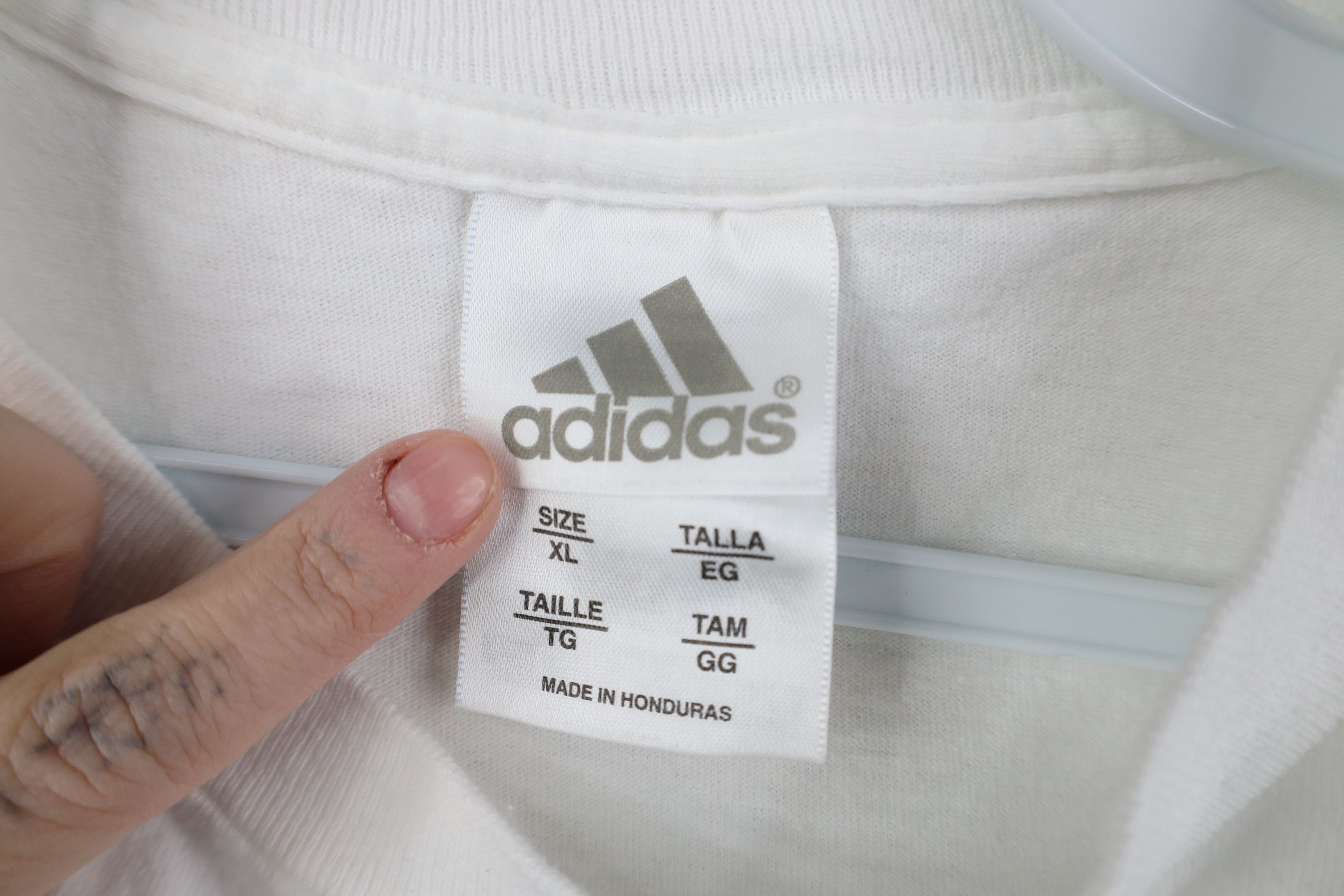 Adidas Vintage 90s Y2K Adidas Striped Cut Off Sleeveless T-Shirt Size US XL / EU 56 / 4 - 7 Thumbnail