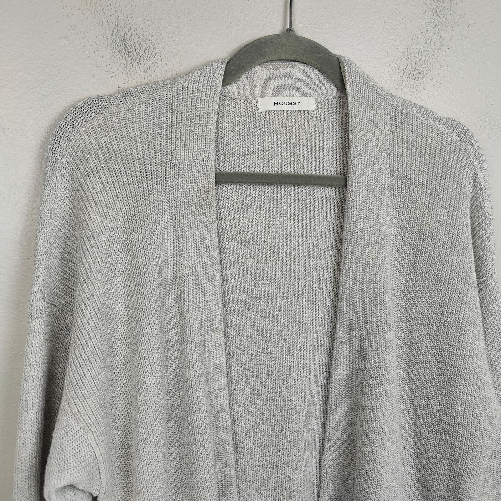Other Moussy Vintage Knit Open Cardigan Sweater Womens Free Size Size ONE SIZE - 2 Thumbnail