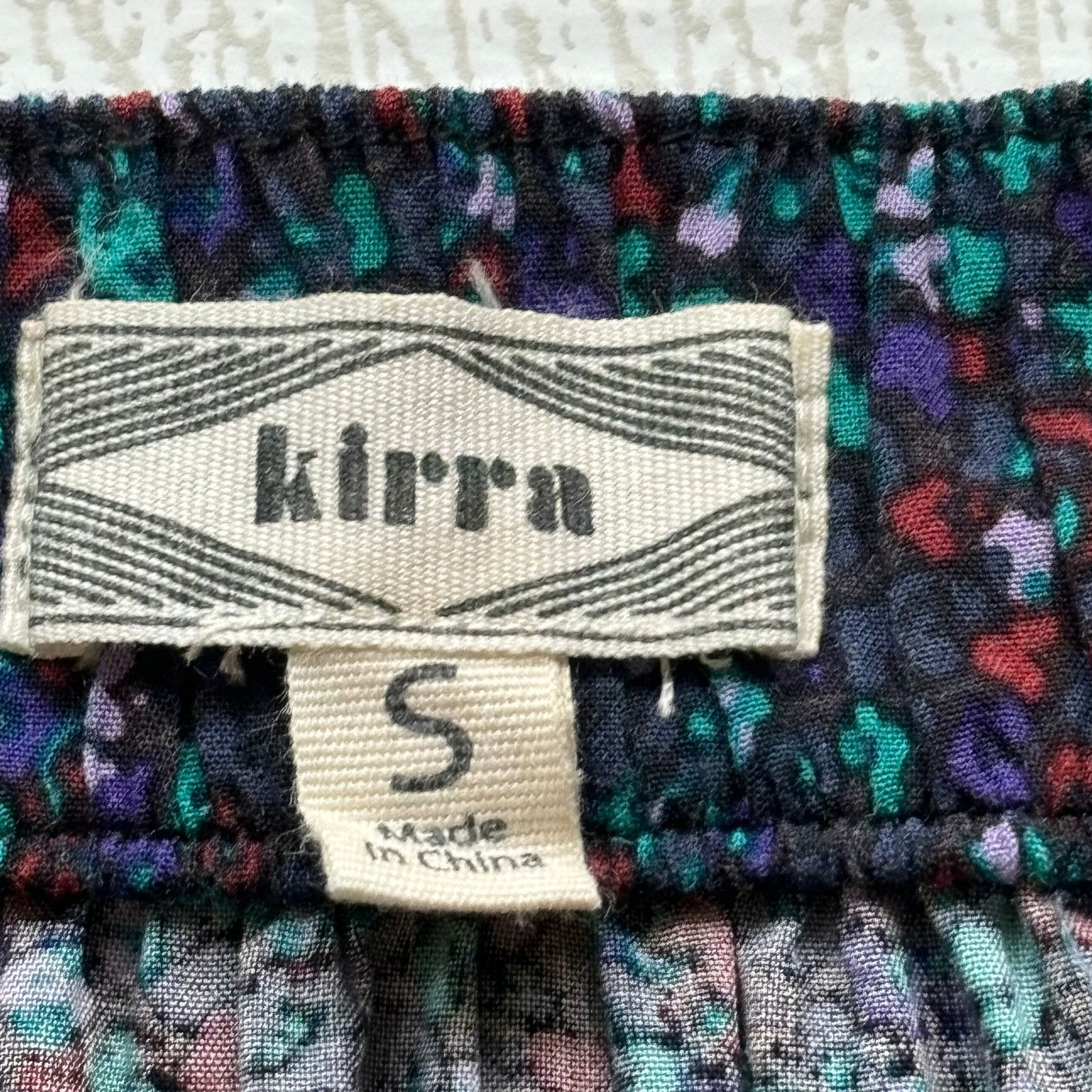 Kirra Kirra Purple Floral Skirt Size Small Size 24" / US 00 / IT 34 - 8 Thumbnail