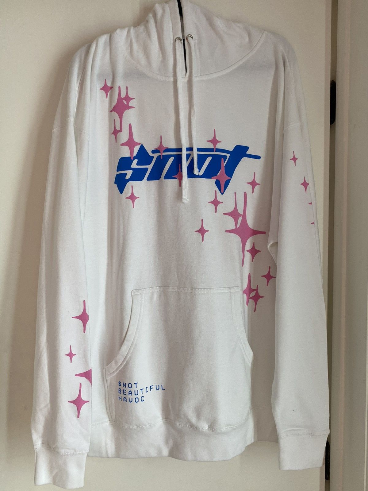 Band Tees $not Beautiful Havoc White Hoodie Sweatshirt Album Merch XL Size US XL / EU 56 / 4 - 1 Thumbnail