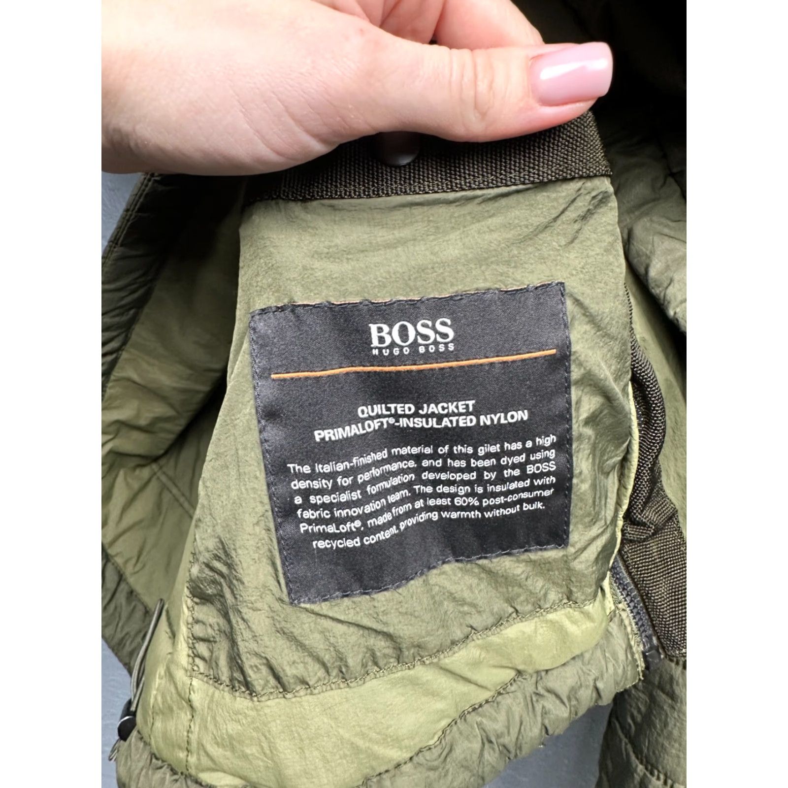 Hugo Boss HUGO BOSS Mens Quilted Nylon Insulated Jacket M Size US M / EU 48-50 / 2 - 6 Thumbnail